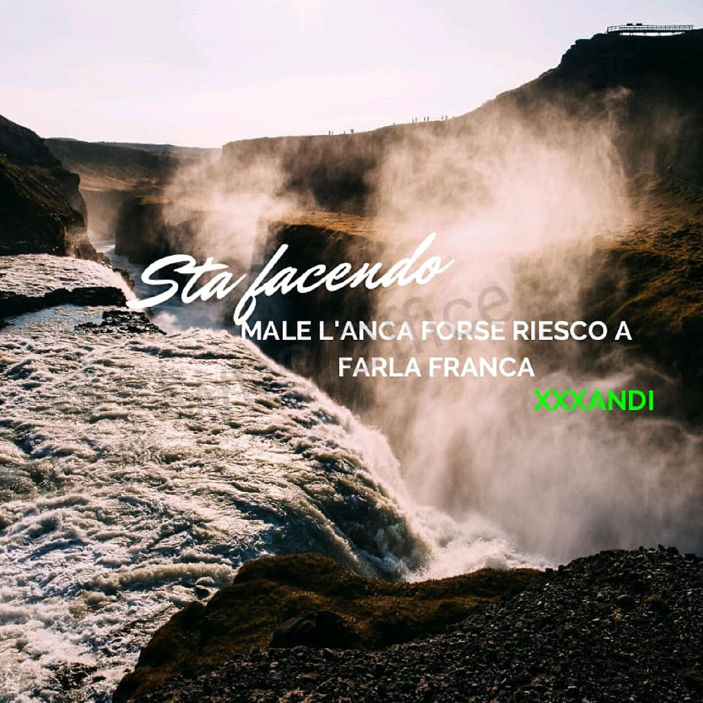 Релиз Sta facendo male l'anca forse riesco a farla franca
