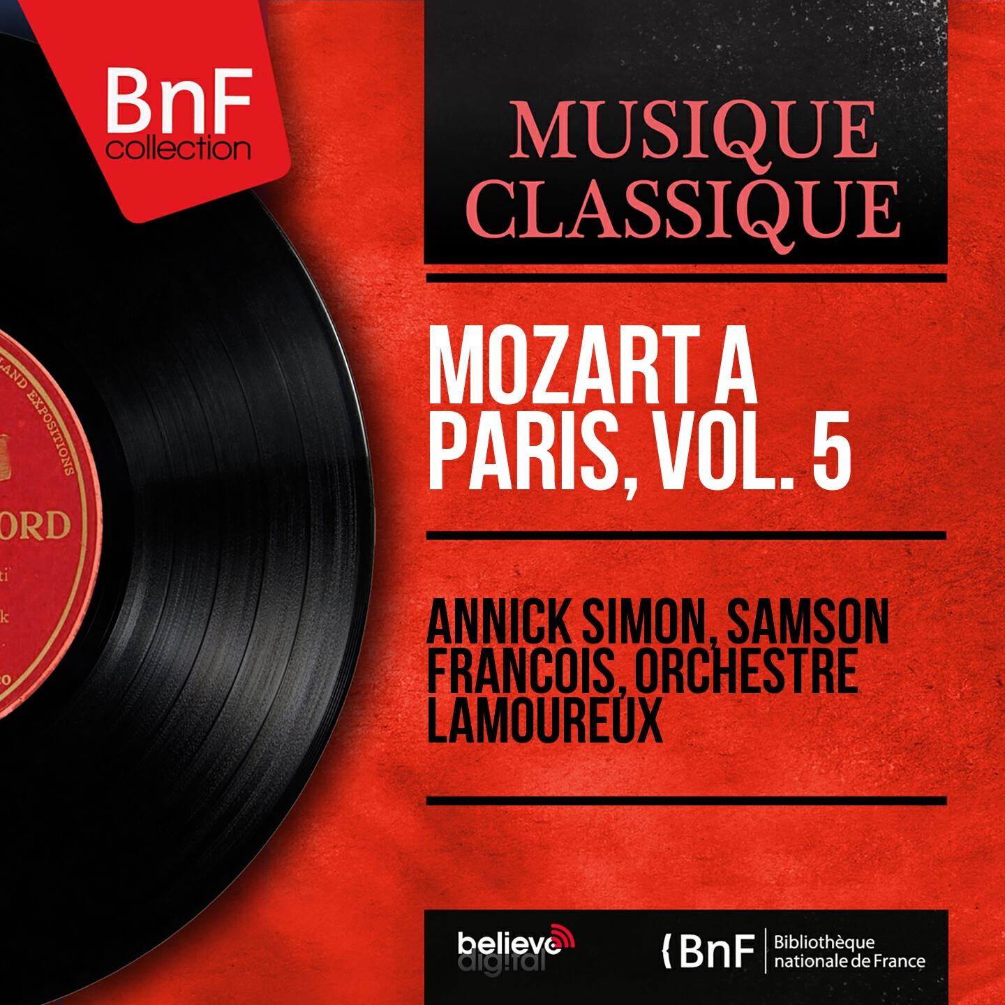 Релиз Mozart à Paris, vol. 5 (Mono Version)