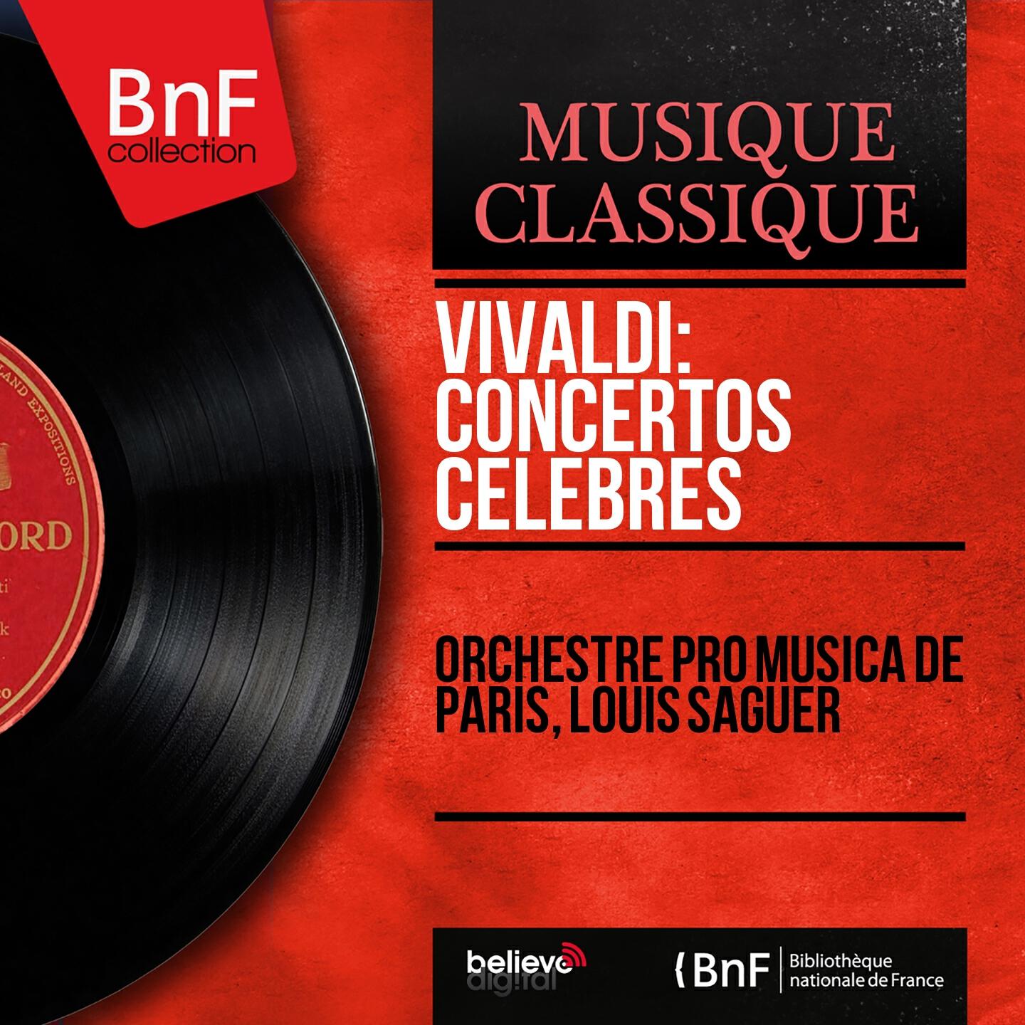 Релиз Vivaldi: Concertos célèbres (Mono Version)
