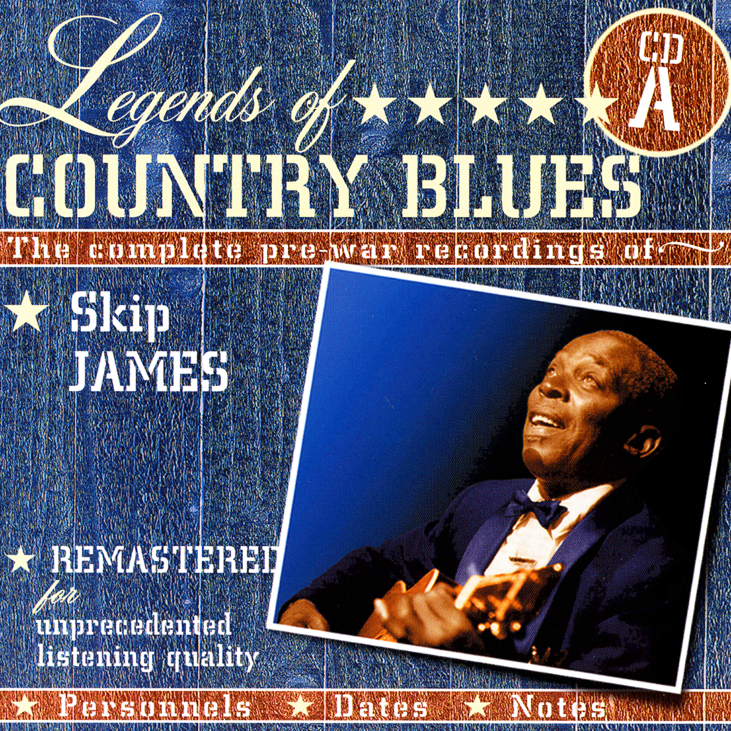 Релиз Legends of Country Blues (CD A)