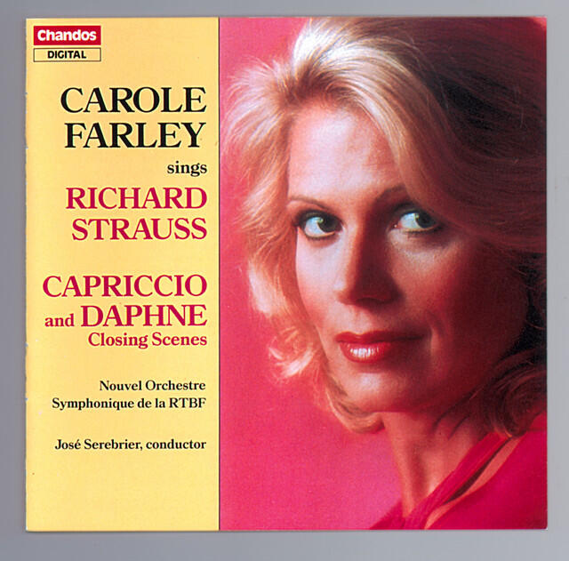 Релиз Carole Farley Sings Richard Strauss: Capriccio and Daphne Closing Scenes