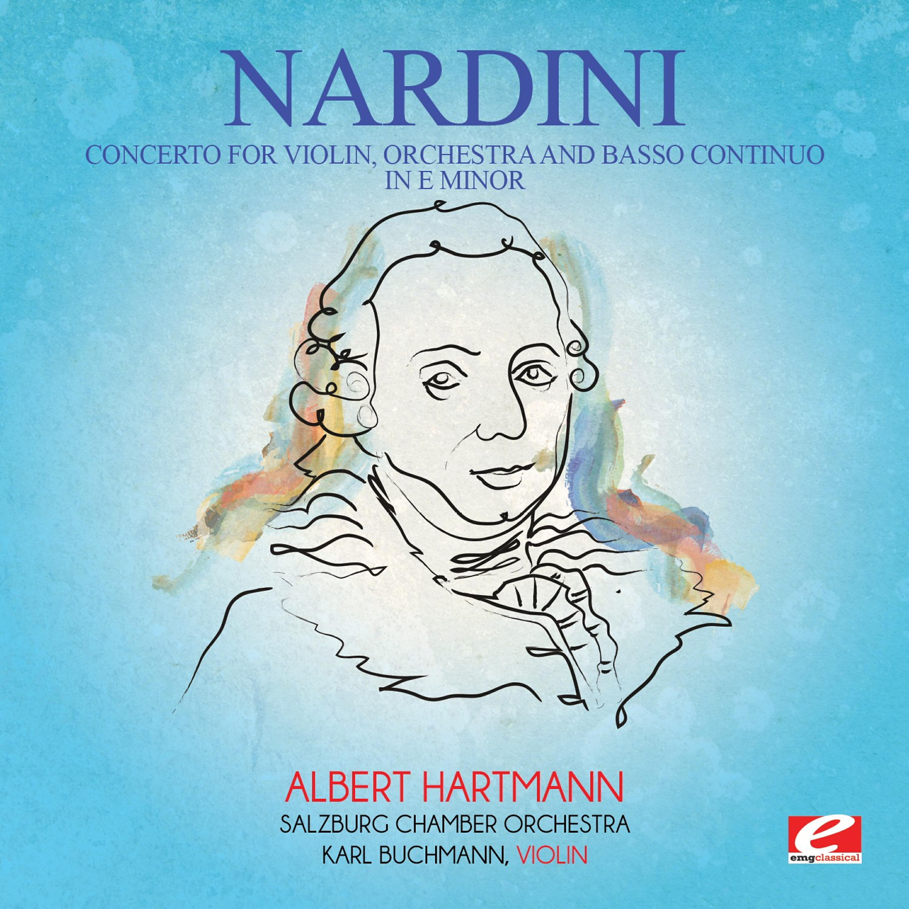 Релиз Nardini: Concerto for Violin, Orchestra and Basso Continuo in E Minor (Digitally Remastered)