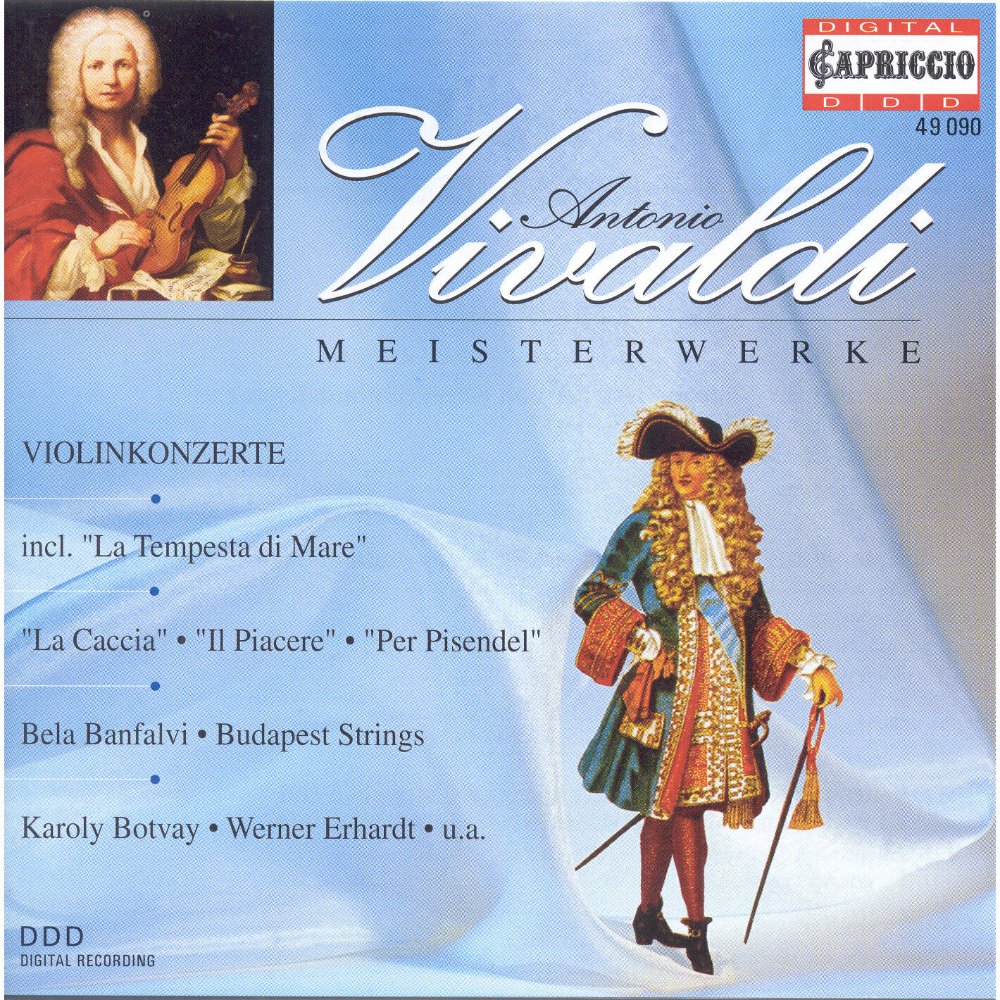 Релиз Vivaldi, A.: Violin Concertos, Rv 180, 242, 253, 362, 552 / Concerto Grosso, Rv 565