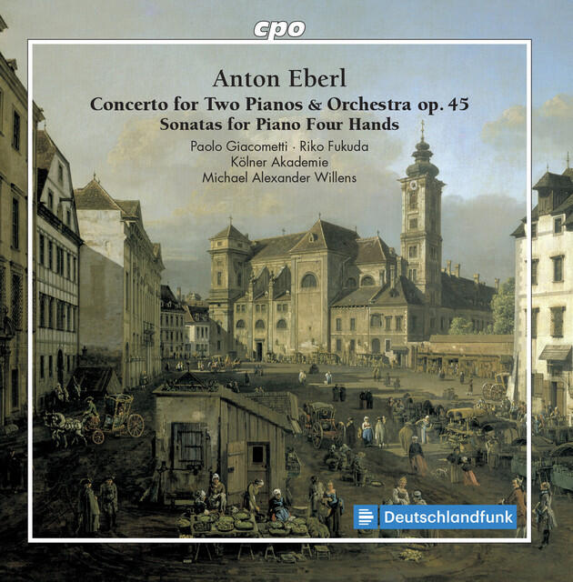 Постер альбома Eberl: Concerto for 2 Pianos & Sonatas for Piano 4 Hands
