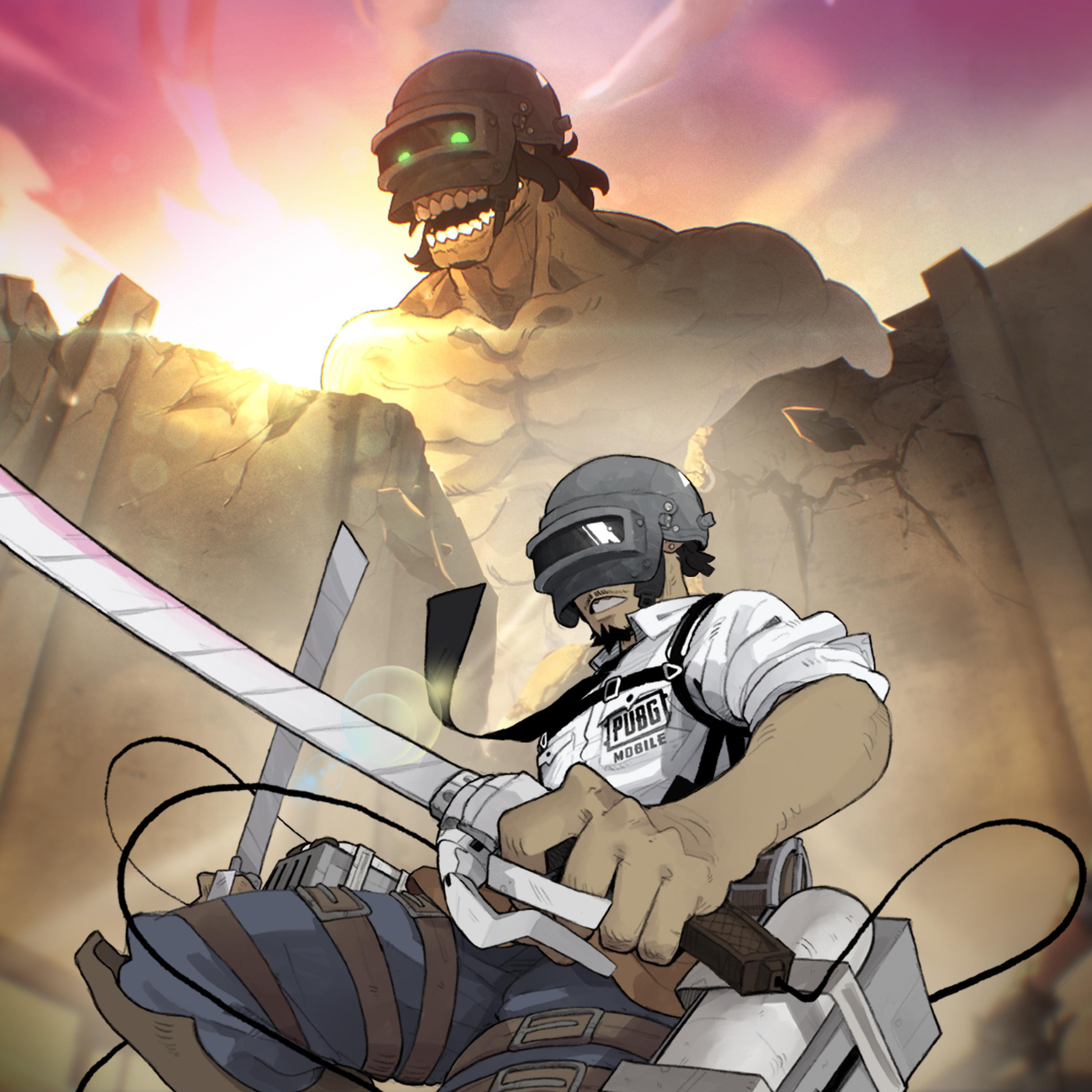 Релиз Attack on Titan (PUBG Mobile x AoT)