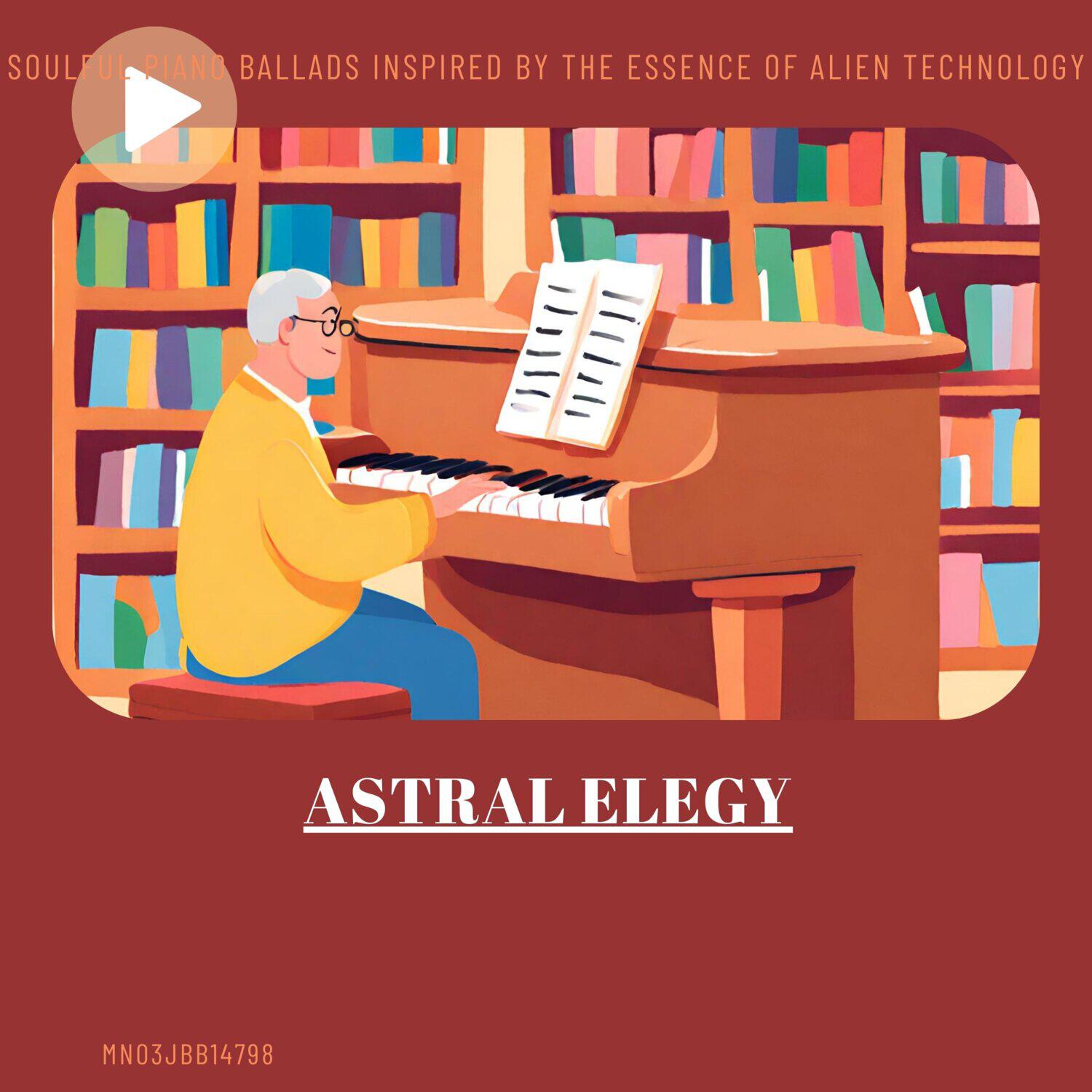 Релиз Astral Elegy: Soulful Piano Ballads inspired by the Essence of Alien Technology