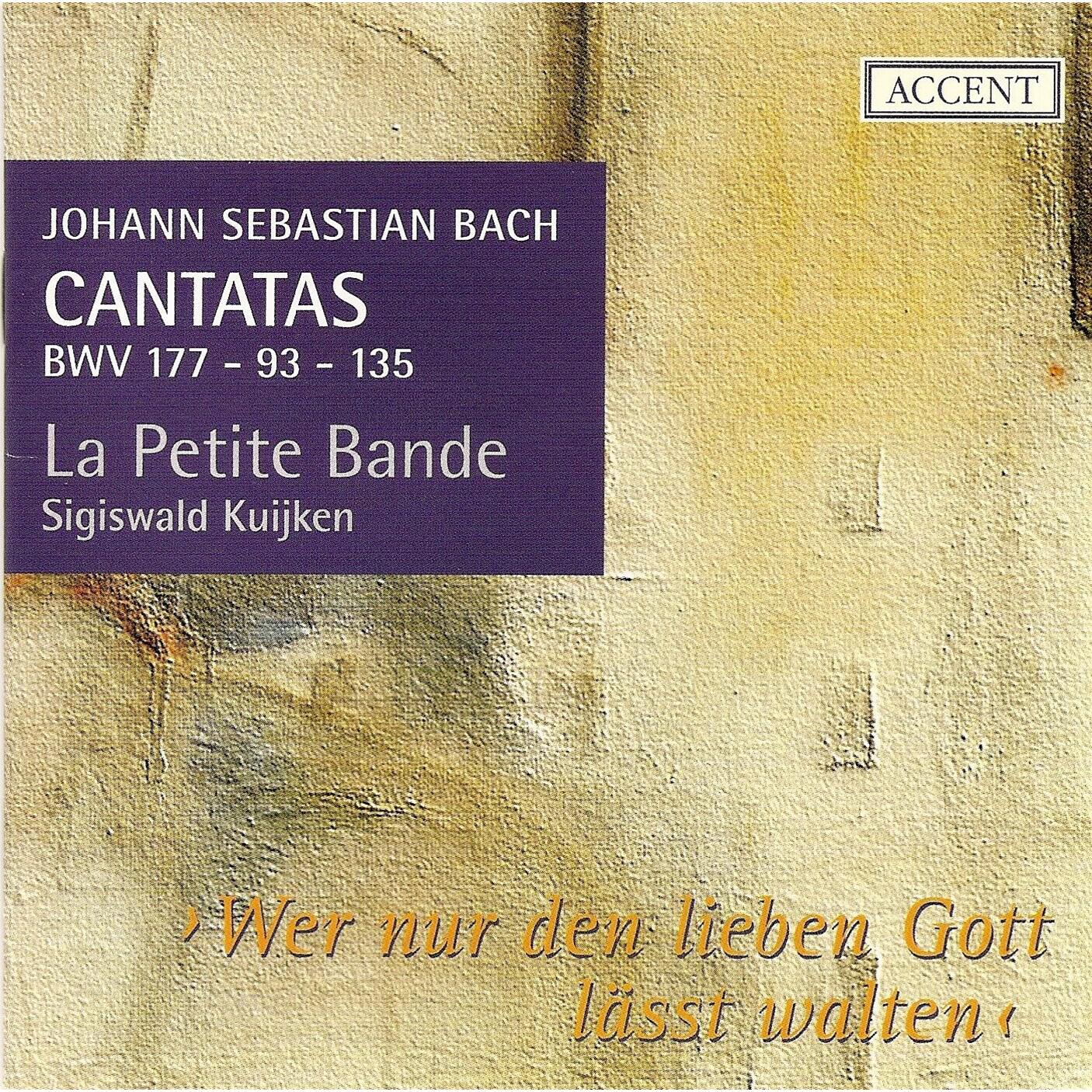 Релиз Bach, J.S.: Cantatas, Vol. 2 - Bwv 93, 135, 177