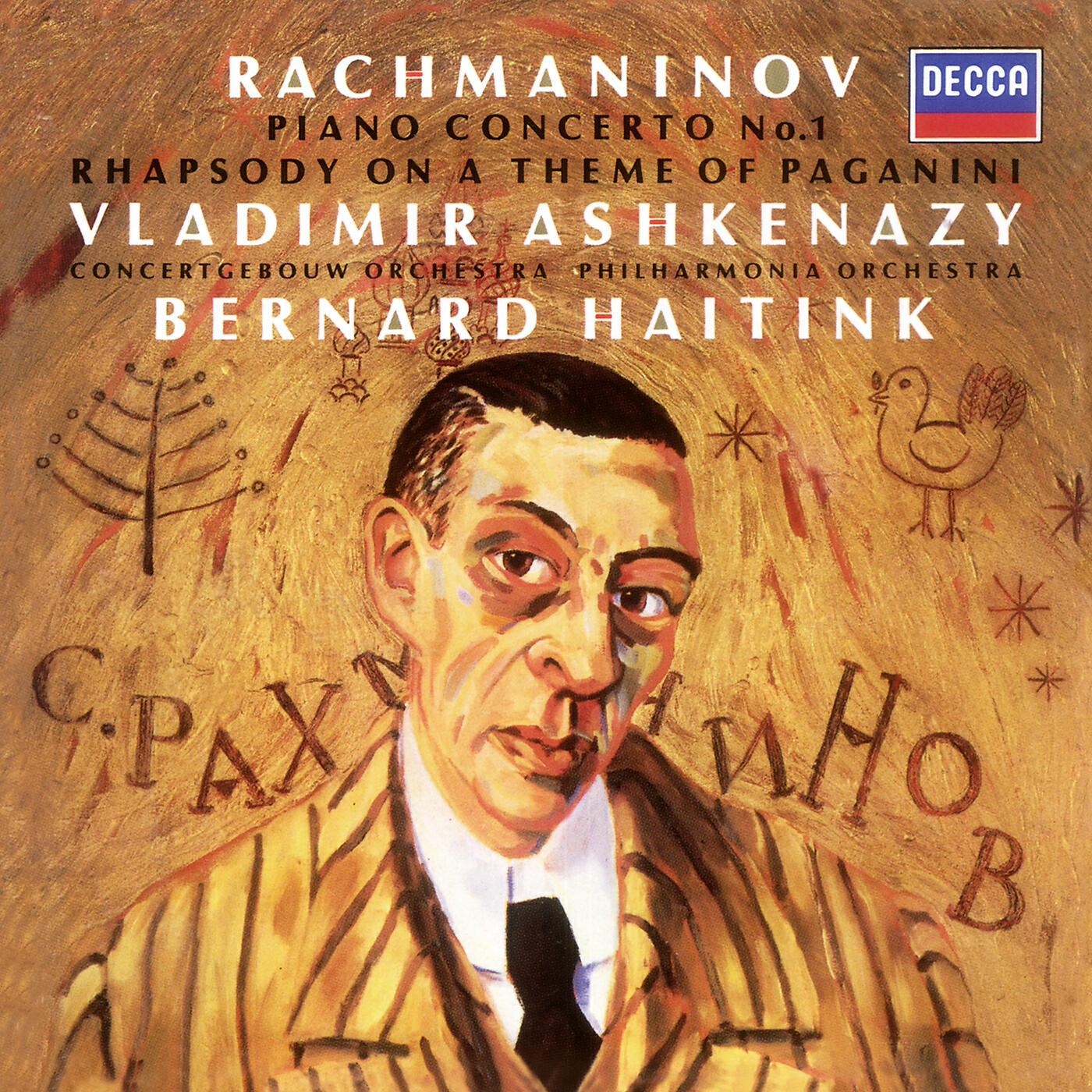 Релиз Rachmaninov: Piano Concerto No.1; Rhapsody on a Theme of Paganini
