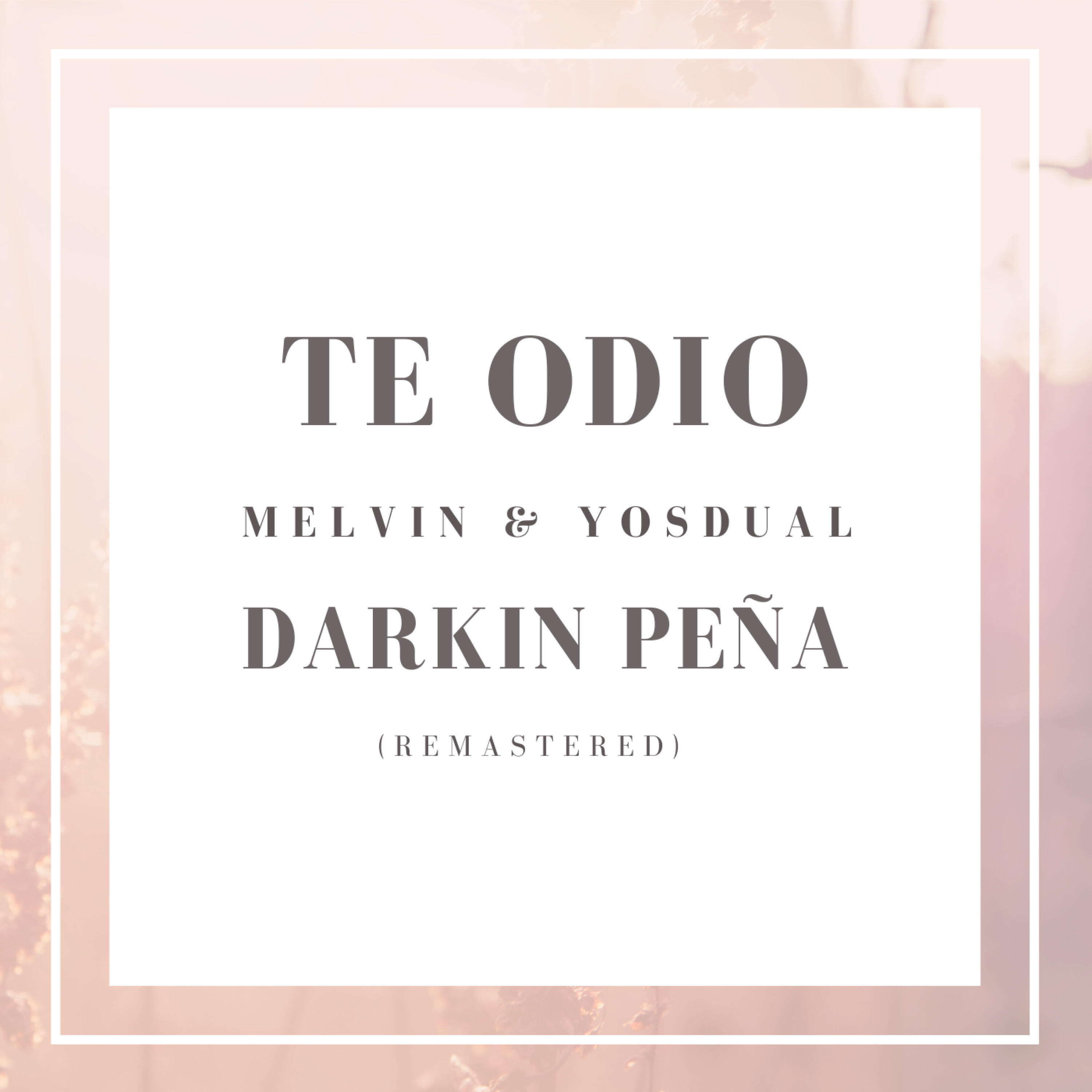 Релиз Te Odio