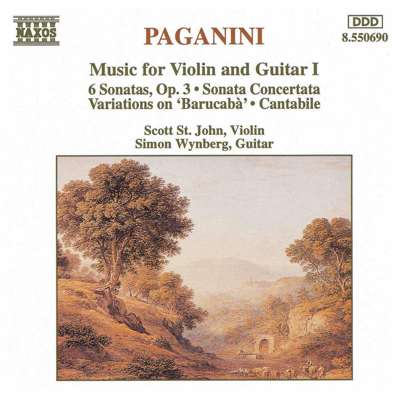 Релиз Paganini: Music for Violin and Guitar, Vol. 1