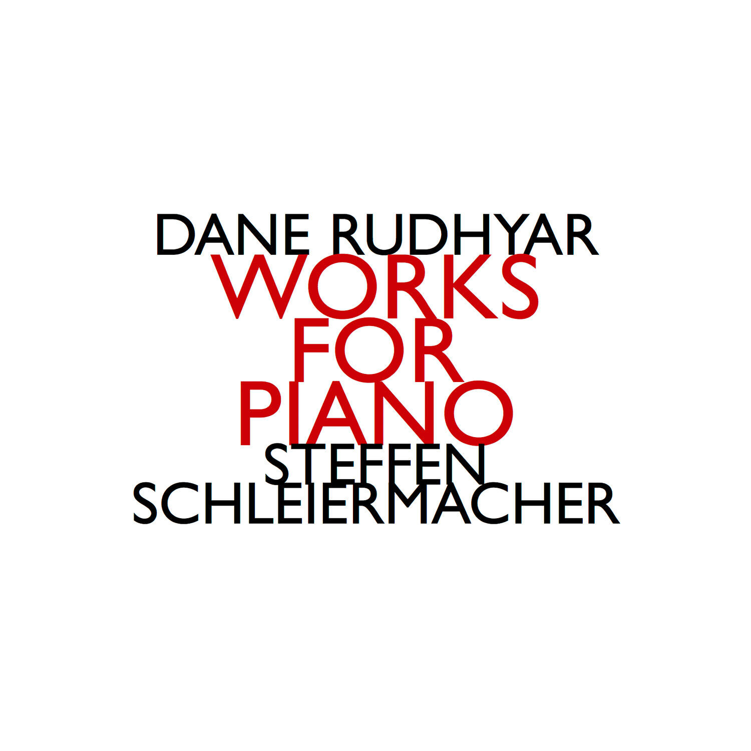Релиз Dane Rudhyar: Works For Piano