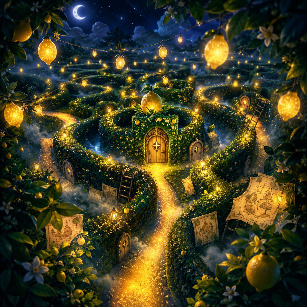 Релиз The lemon lantern maze