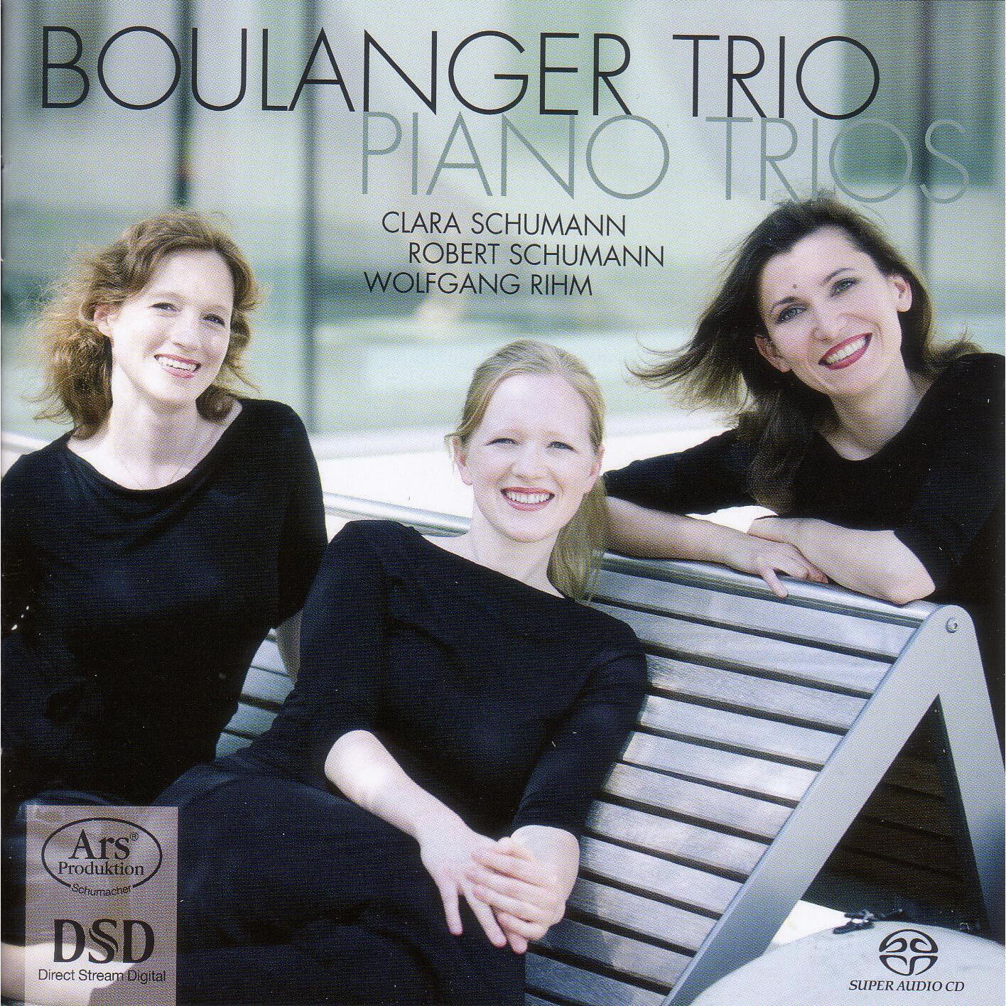 Релиз Schumann, C.: Piano Trio, Op. 17 / Schumann, R.: Piano Trio No. 3 / Rihm, W.: Fremde Szenen