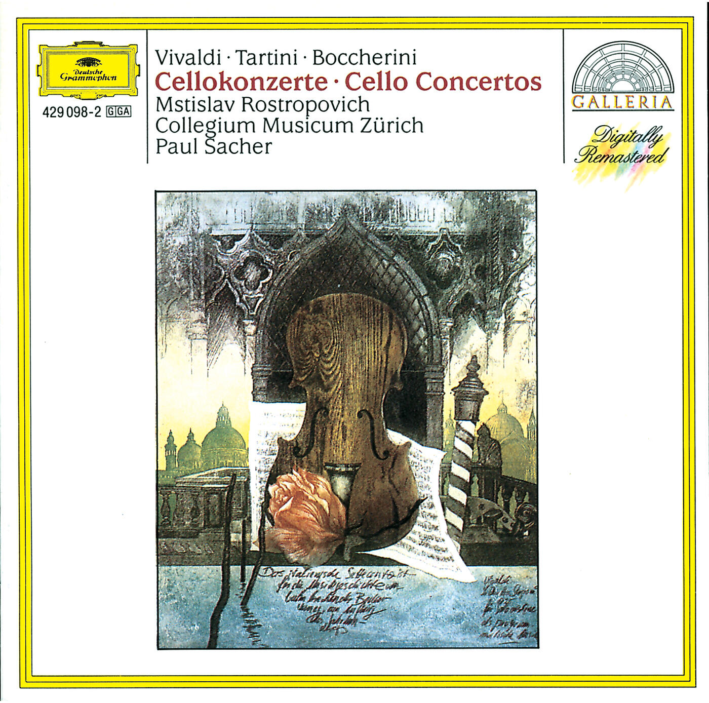 Релиз Vivaldi / Tartini / Boccherini: Cello Concertos
