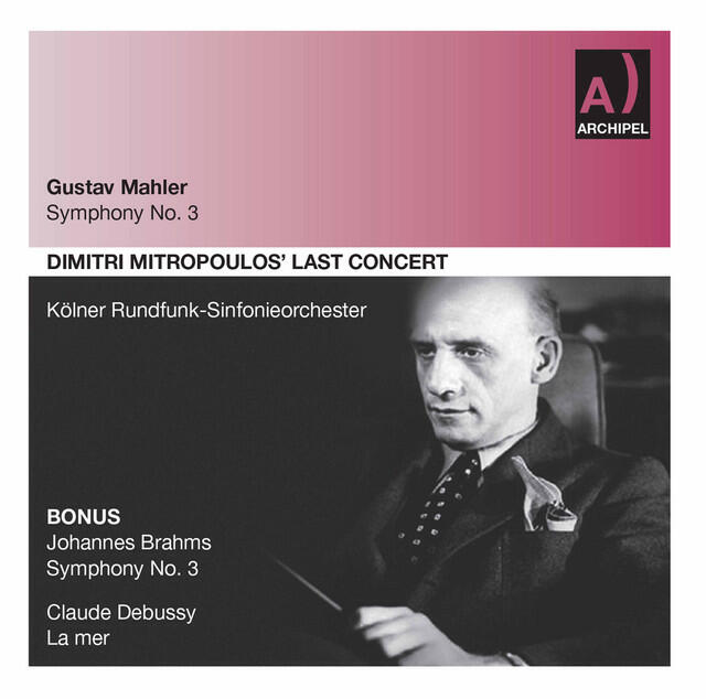Релиз Mahler, Brahms & Debussy: Orchestral Works (Live)