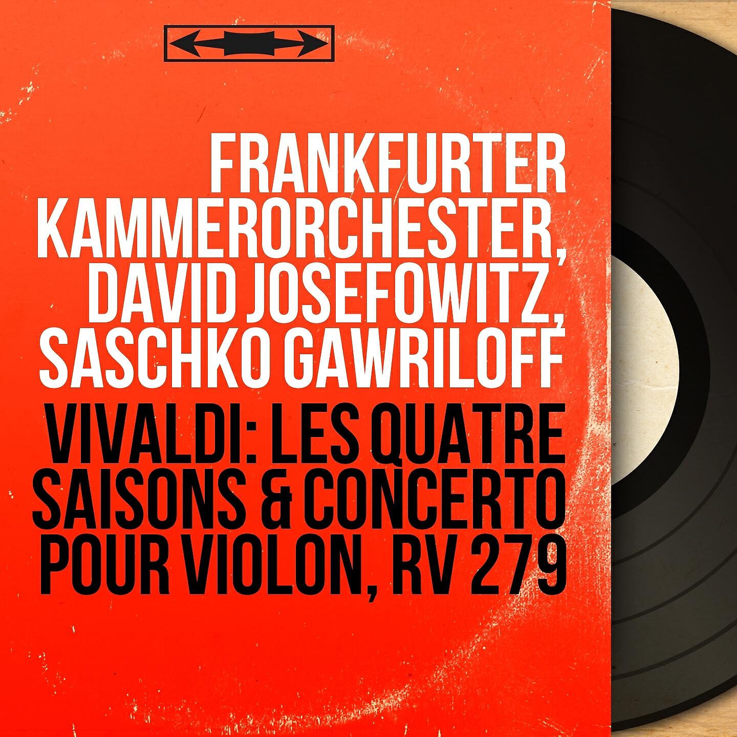 Релиз Vivaldi: Les quatre saisons & Concerto pour violon, RV 279