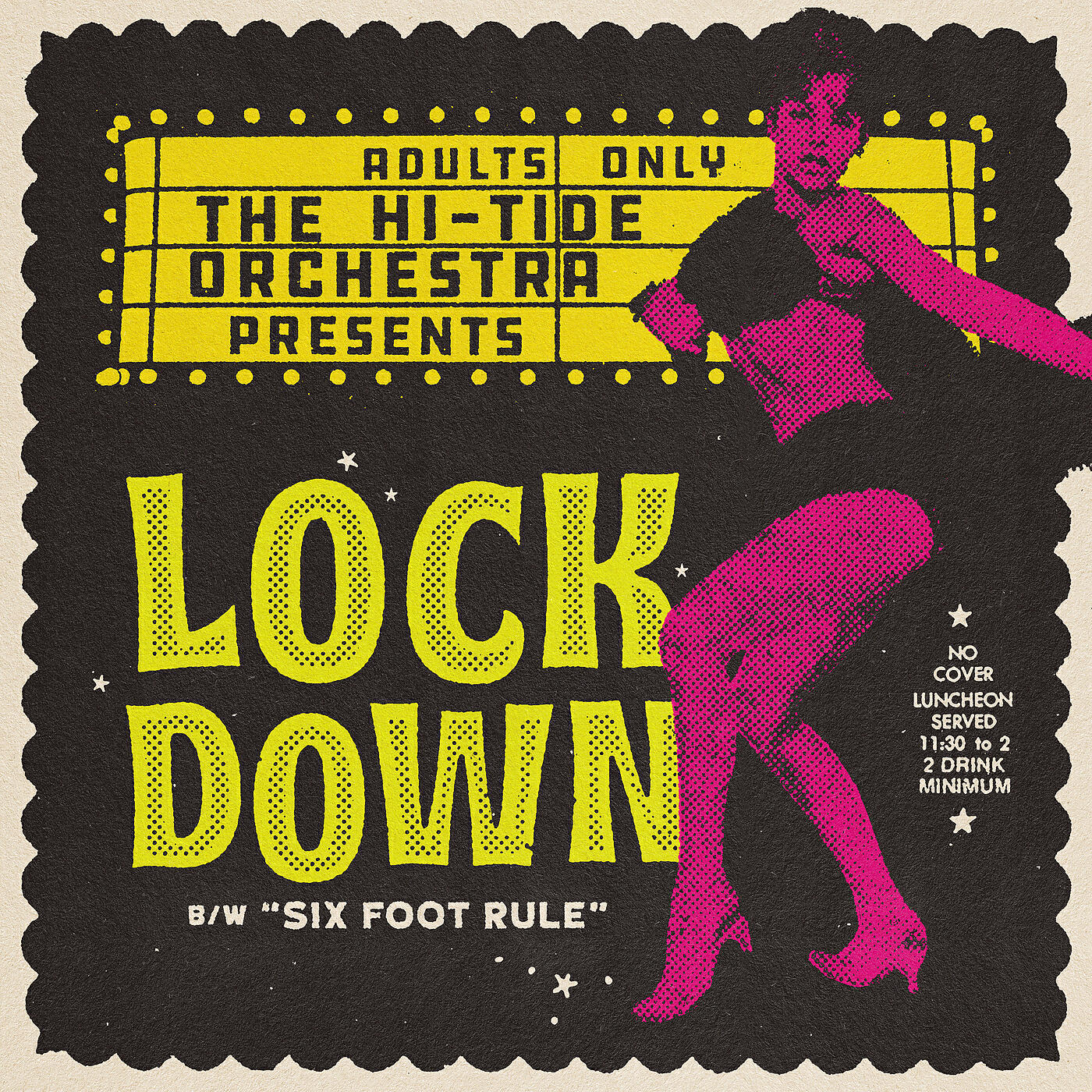 Релиз Lockdown B/W Six Foot Rule