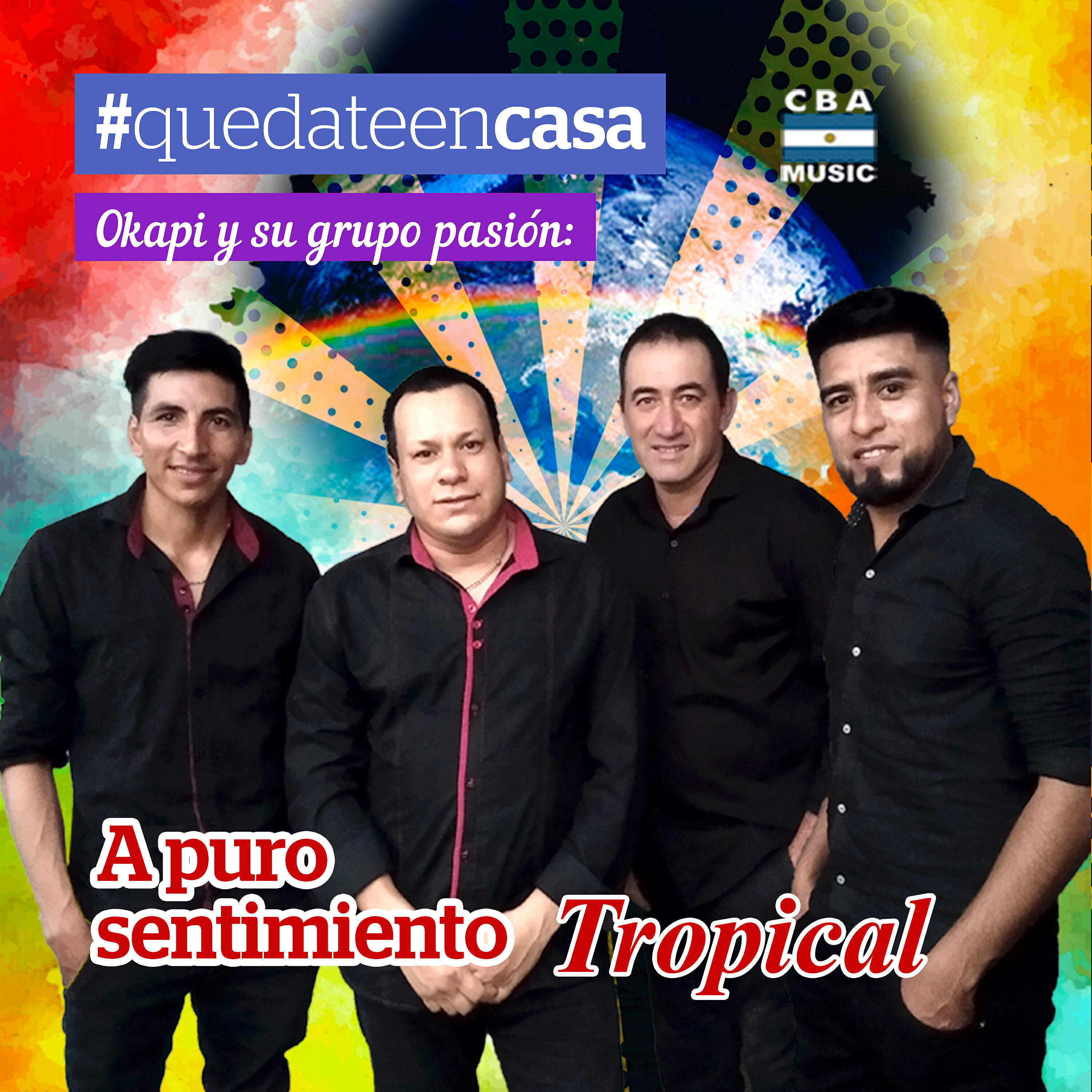 Релиз Quedate en Casa: A Puro Sentimiento (Tropical)