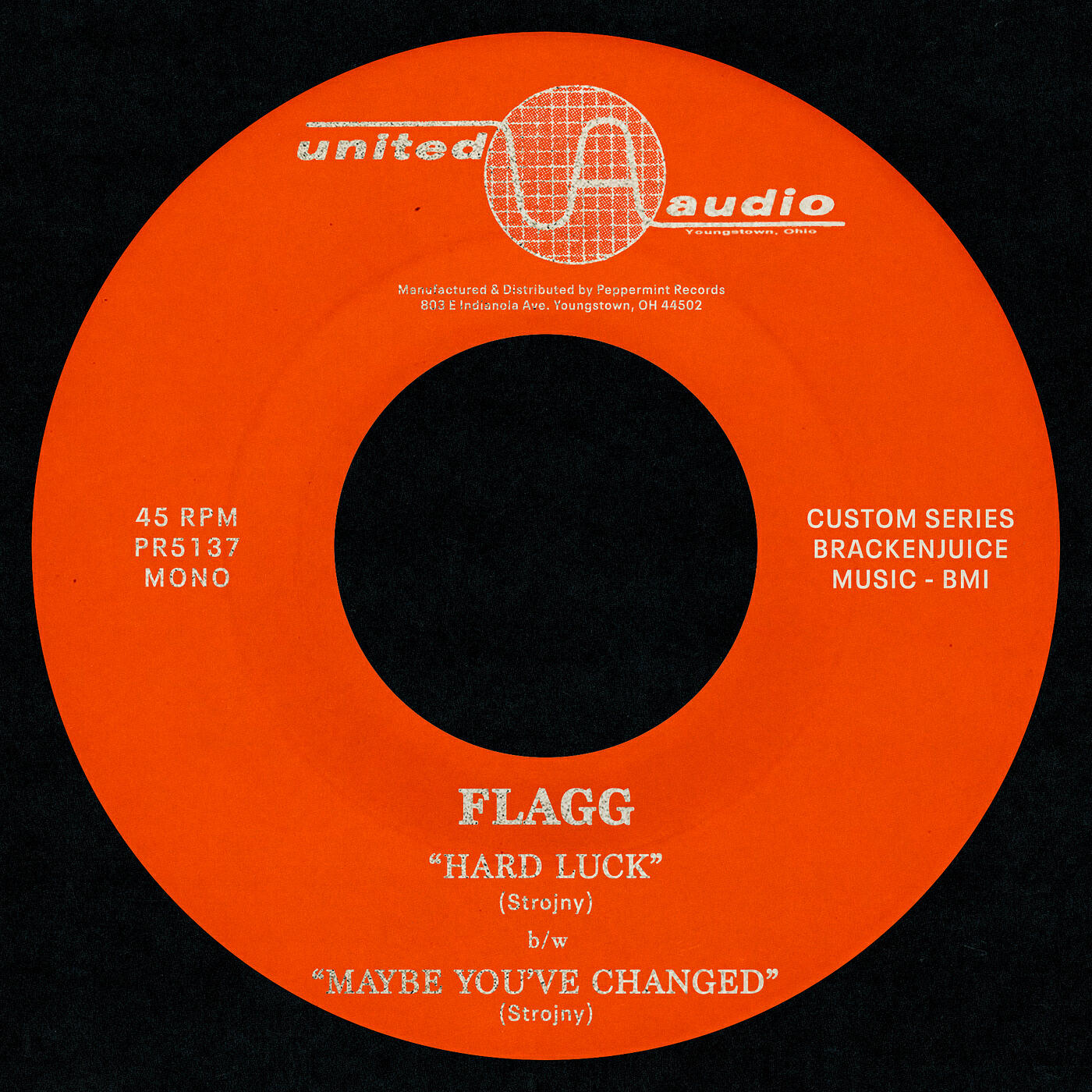 Релиз Hard Luck B/W Maybe You've Changed