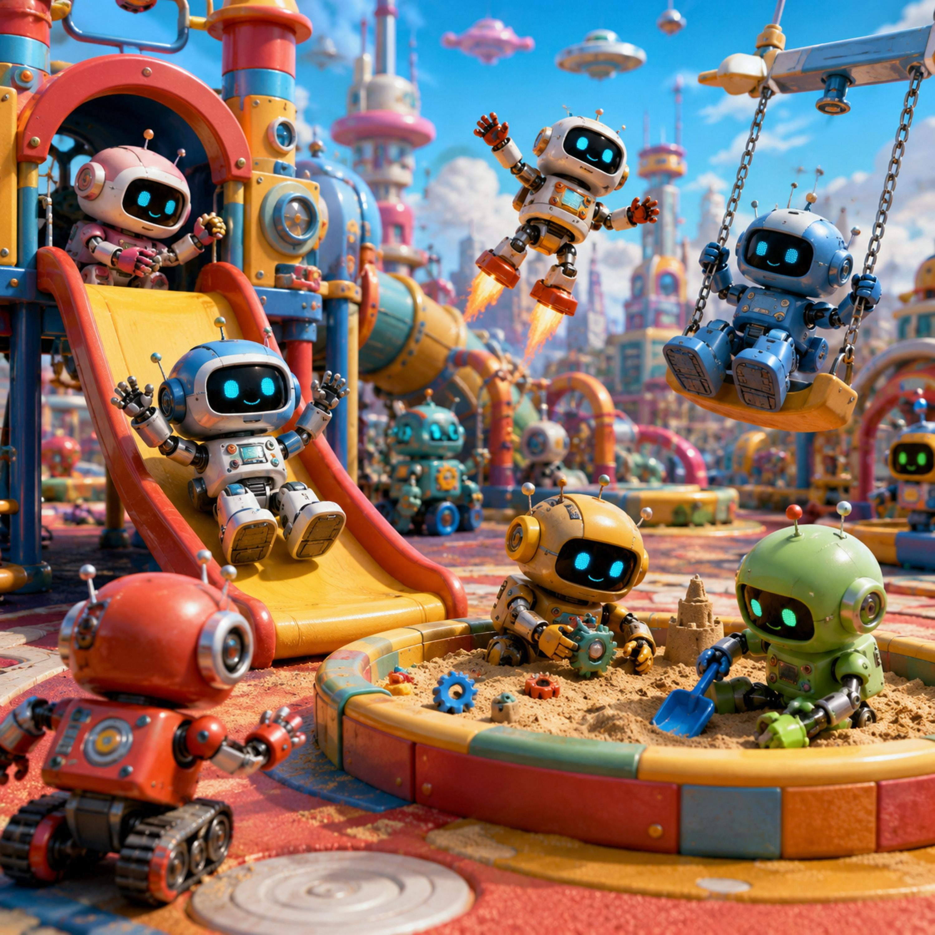 Релиз Cute Robot Playground