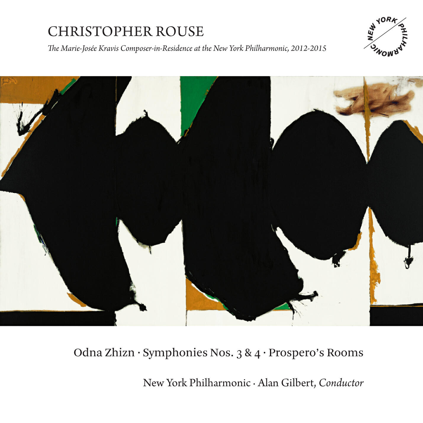 Релиз Christopher Rouse: Odna Zhizn, Symphonies Nos. 3 & 4 and Prospero's Rooms