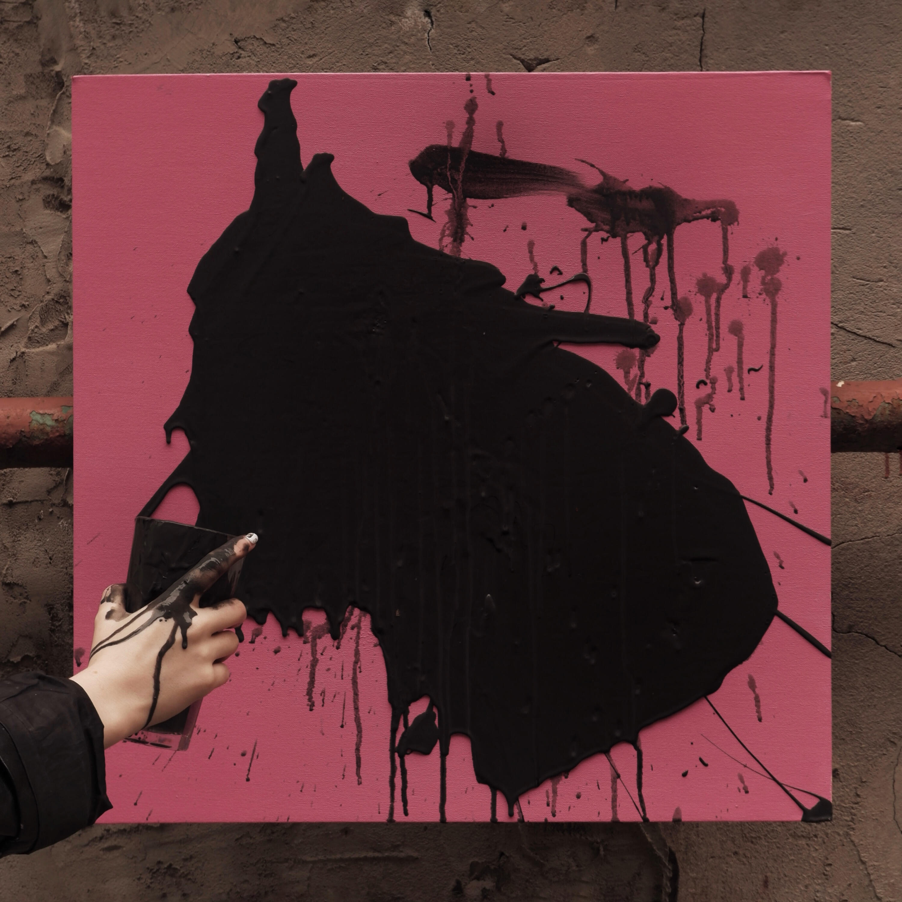 Релиз краска в стакане