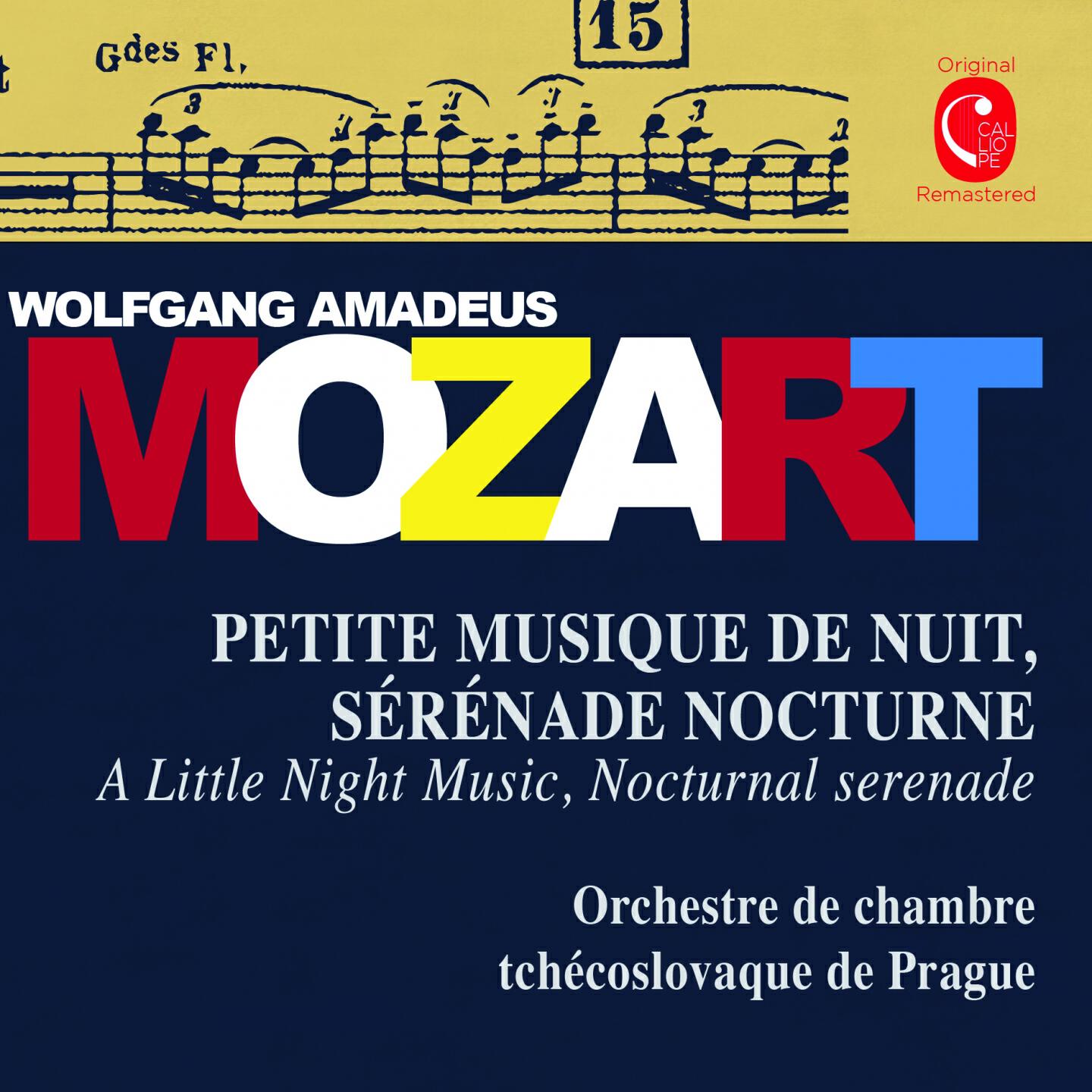 Релиз Mozart: Petite musique de nuit, K. 525 & Sérénade nocturne, K. 239