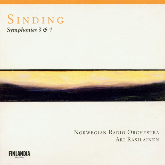 Релиз Christian Sinding : Symphonies Nos.3 & 4