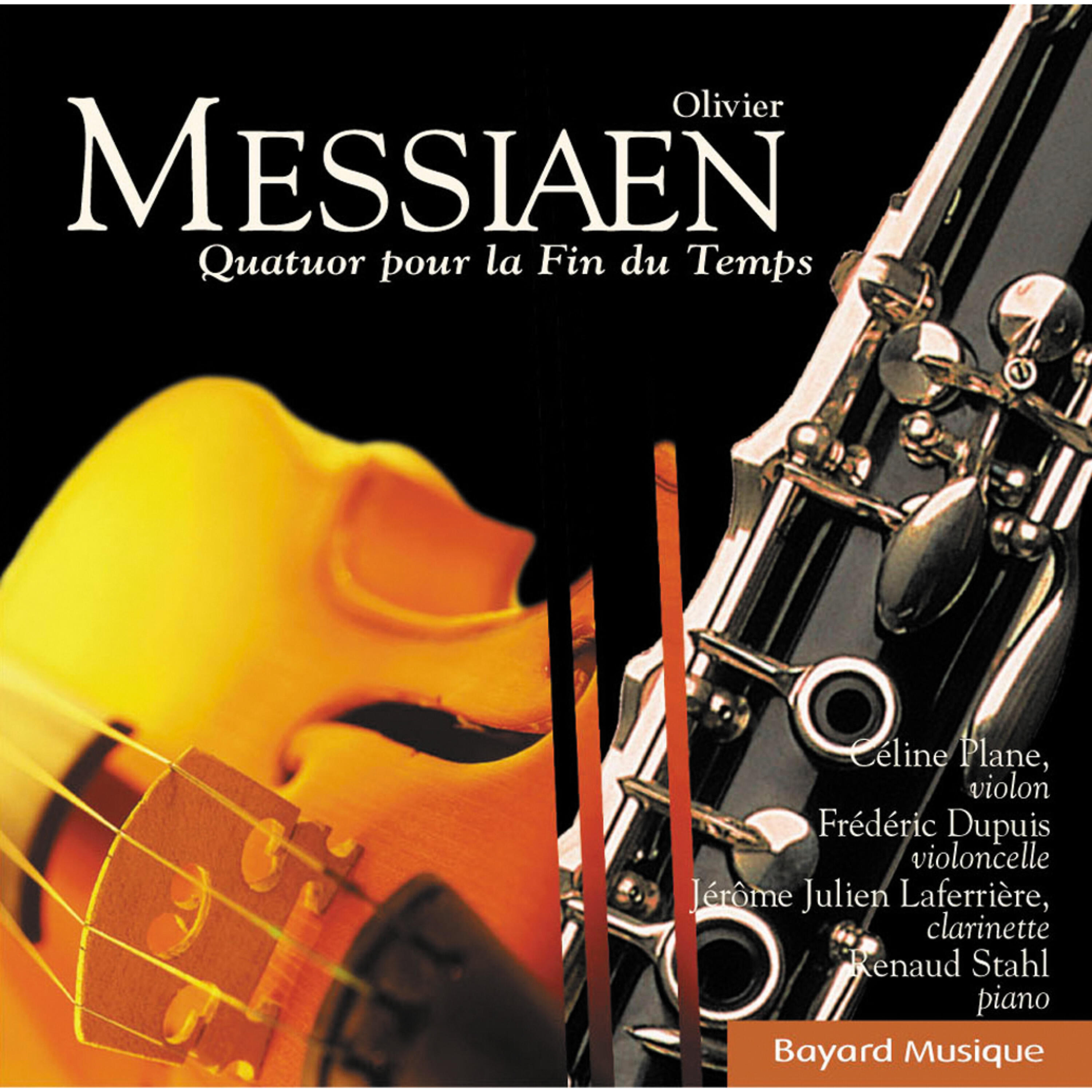 Релиз Messiaen: Quatuor pour la fin du temps (Collection Elévation)