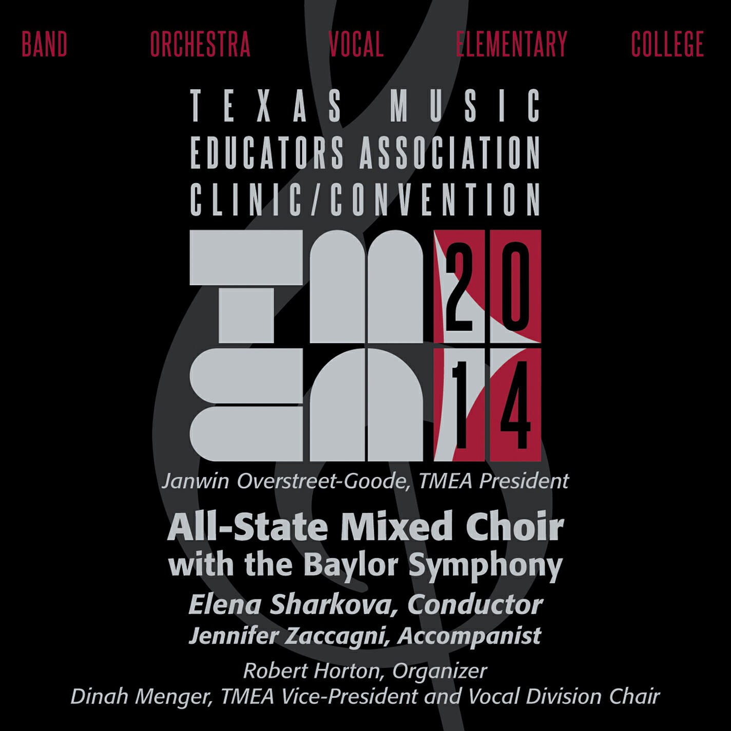 Релиз 2014 Texas Music Educators Association (TMEA): All-State Mixed Choir with the Baylor Symphony Orchestra