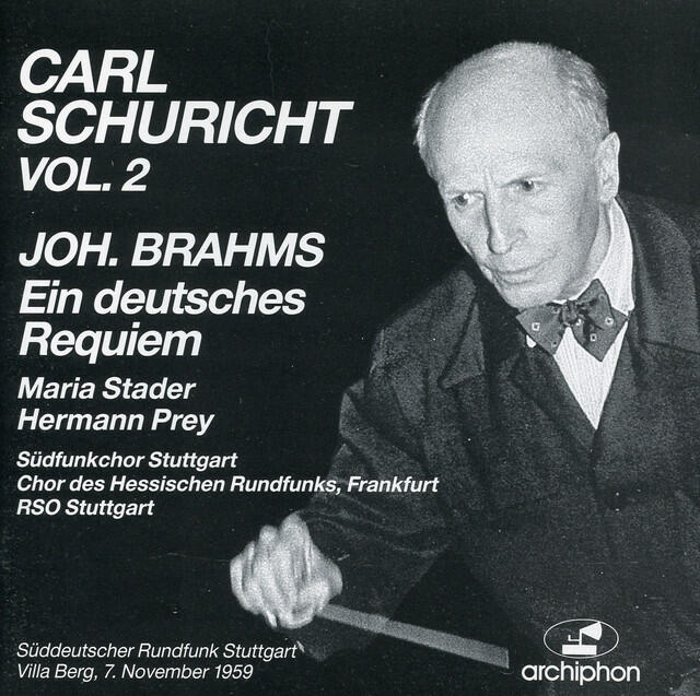Релиз Brahms: Ein Deutsches Requiem (1959)