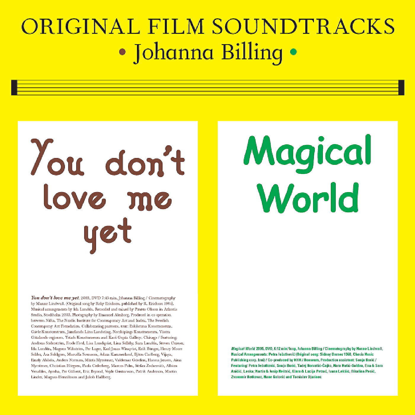 Релиз Original Film Soundtracks