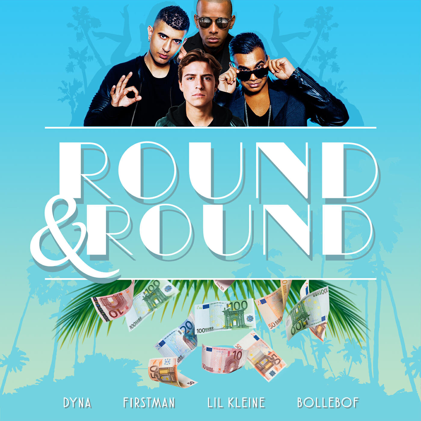 Скачать песню Dyna, F1rstman, Lil Kleine, Bollebof - Round & Round бесплатно в MP3 для Android и iOS