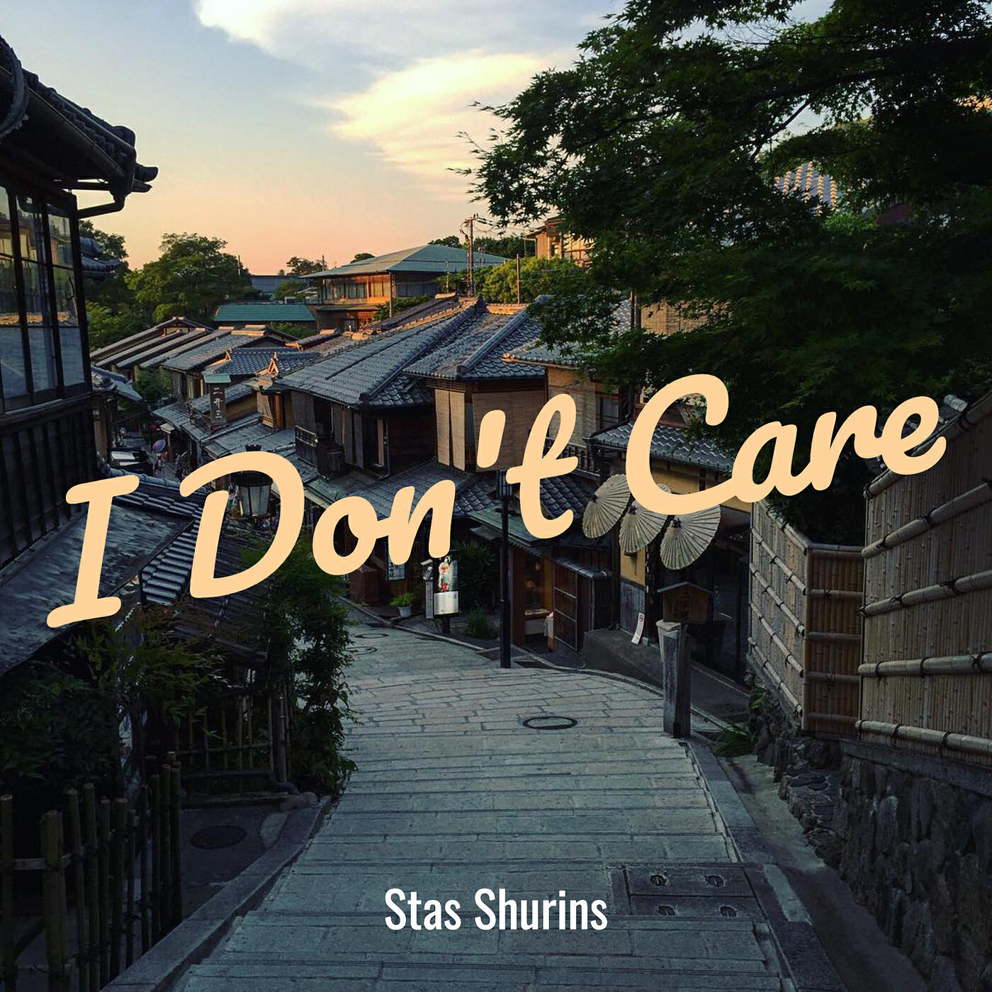 Постер альбома I Don't Care