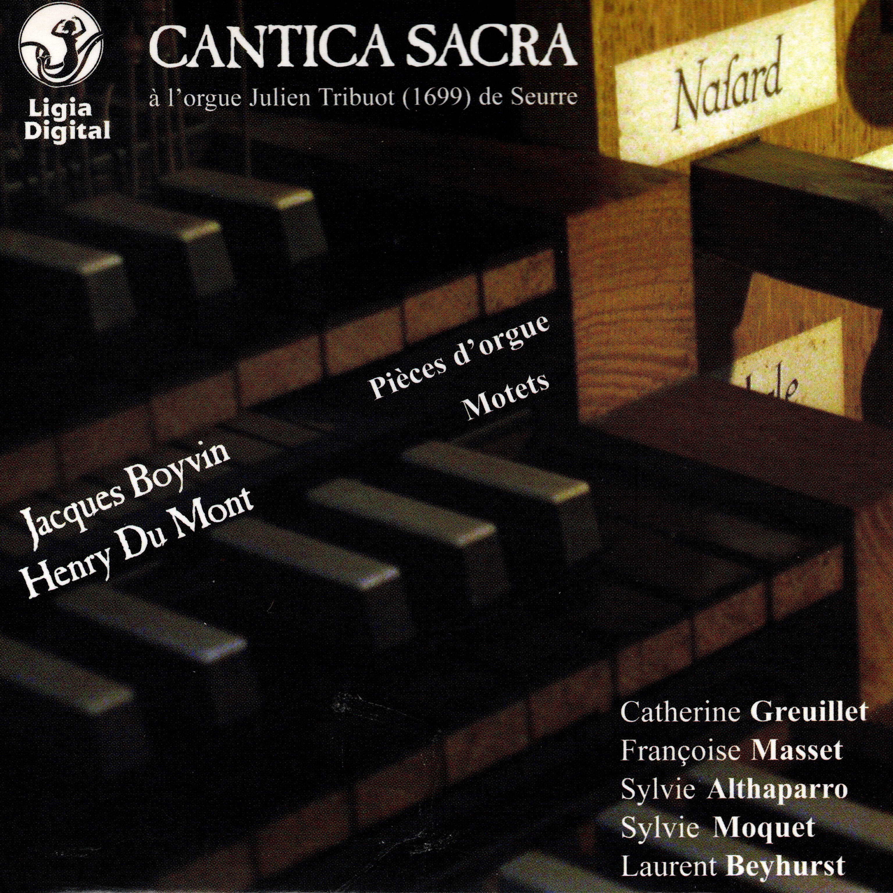 Релиз Boyvin: Pièces d'orgue - Du Mont: Motets (Cantica Sacra)