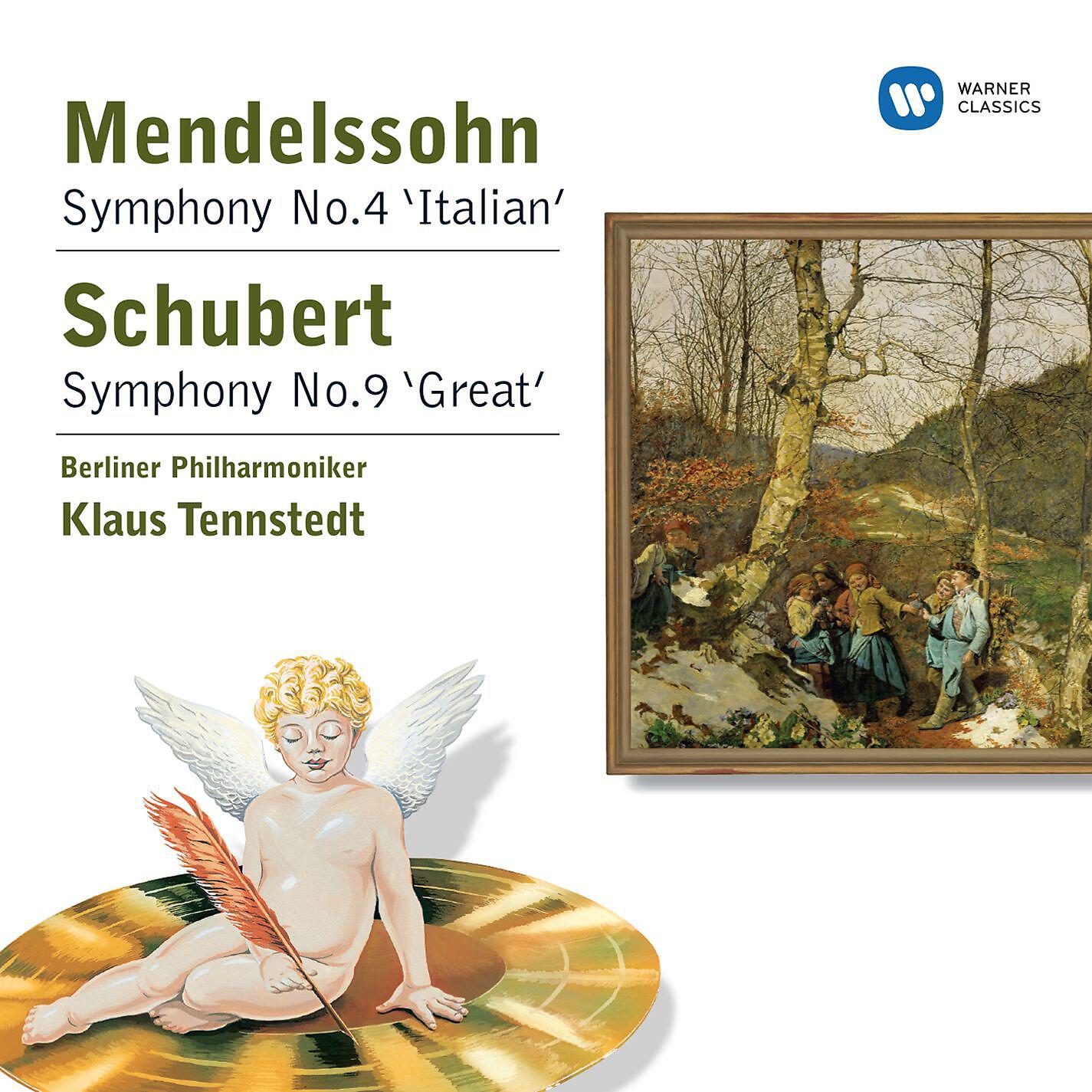Релиз Mendelssohn: Symphony No. 4 "Italian" - Schubert: Symphony No. 9 "Great"