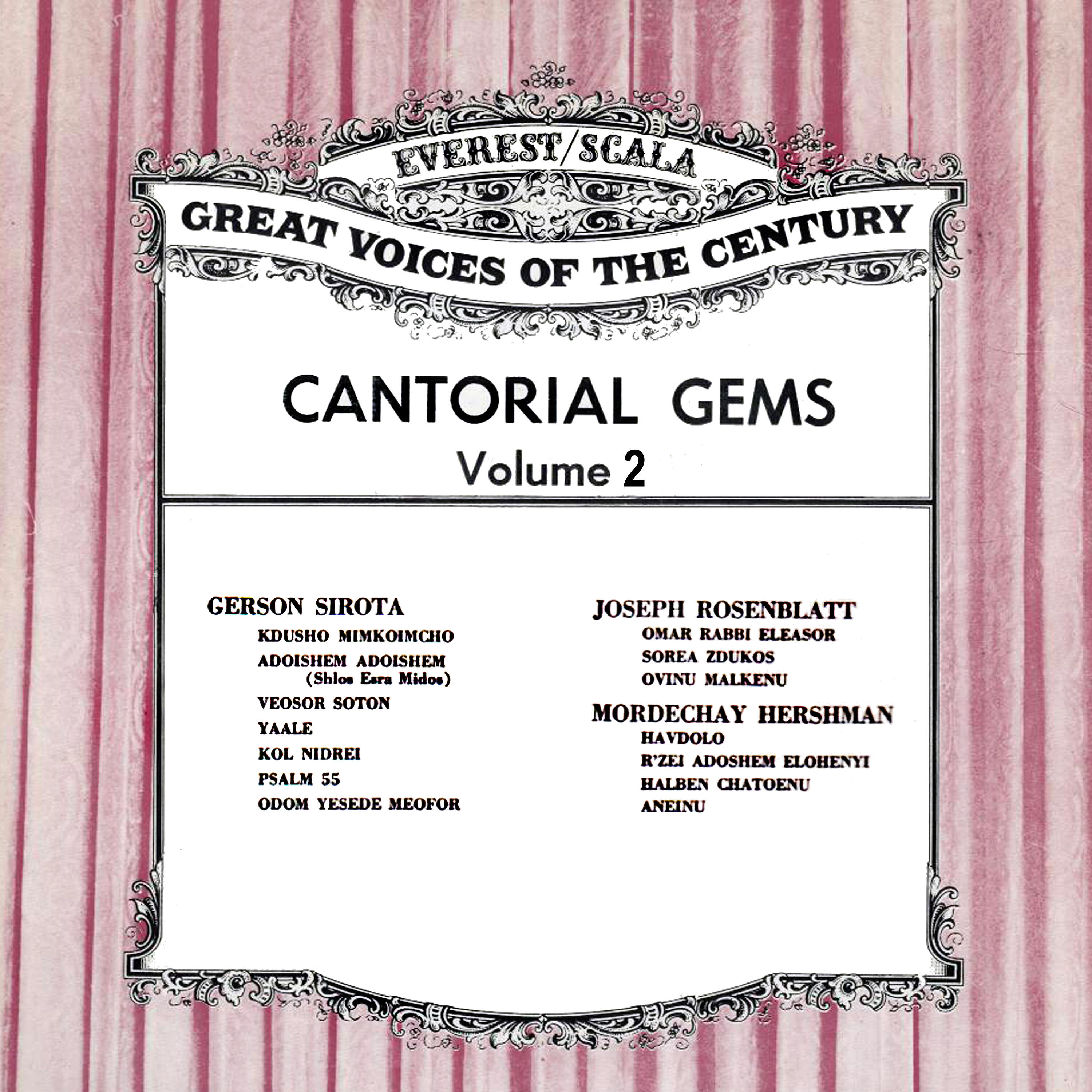 Релиз Cantorial Gems, Vol. 2