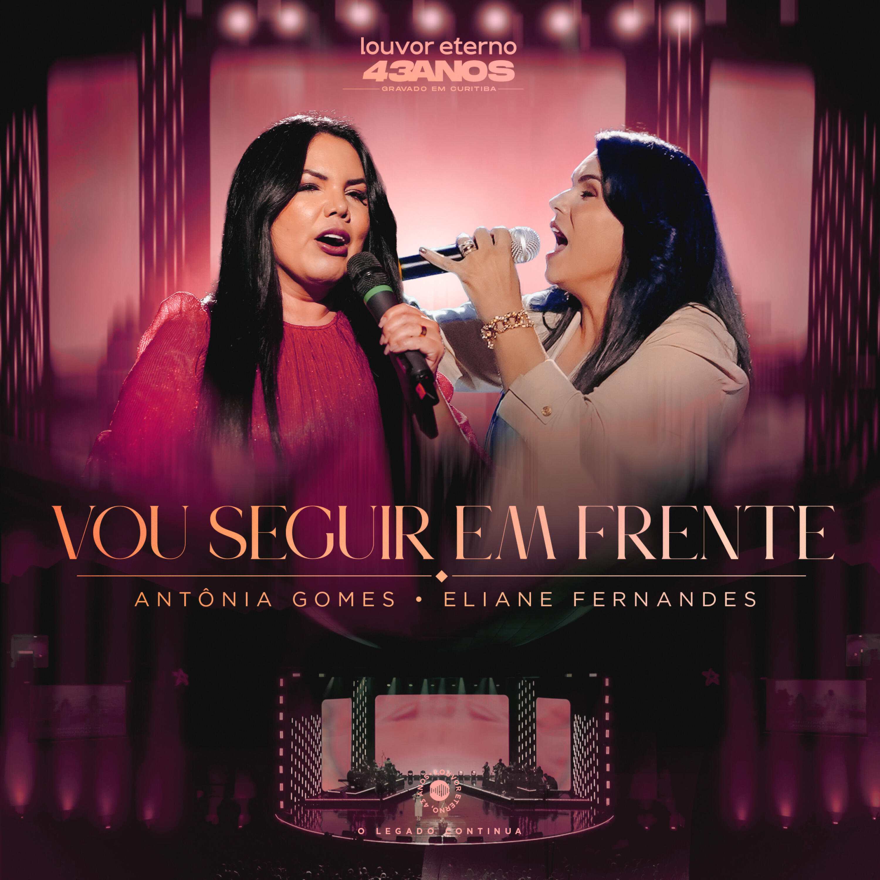 Релиз Vou Seguir em Frente (43 Anos Louvor Eterno)