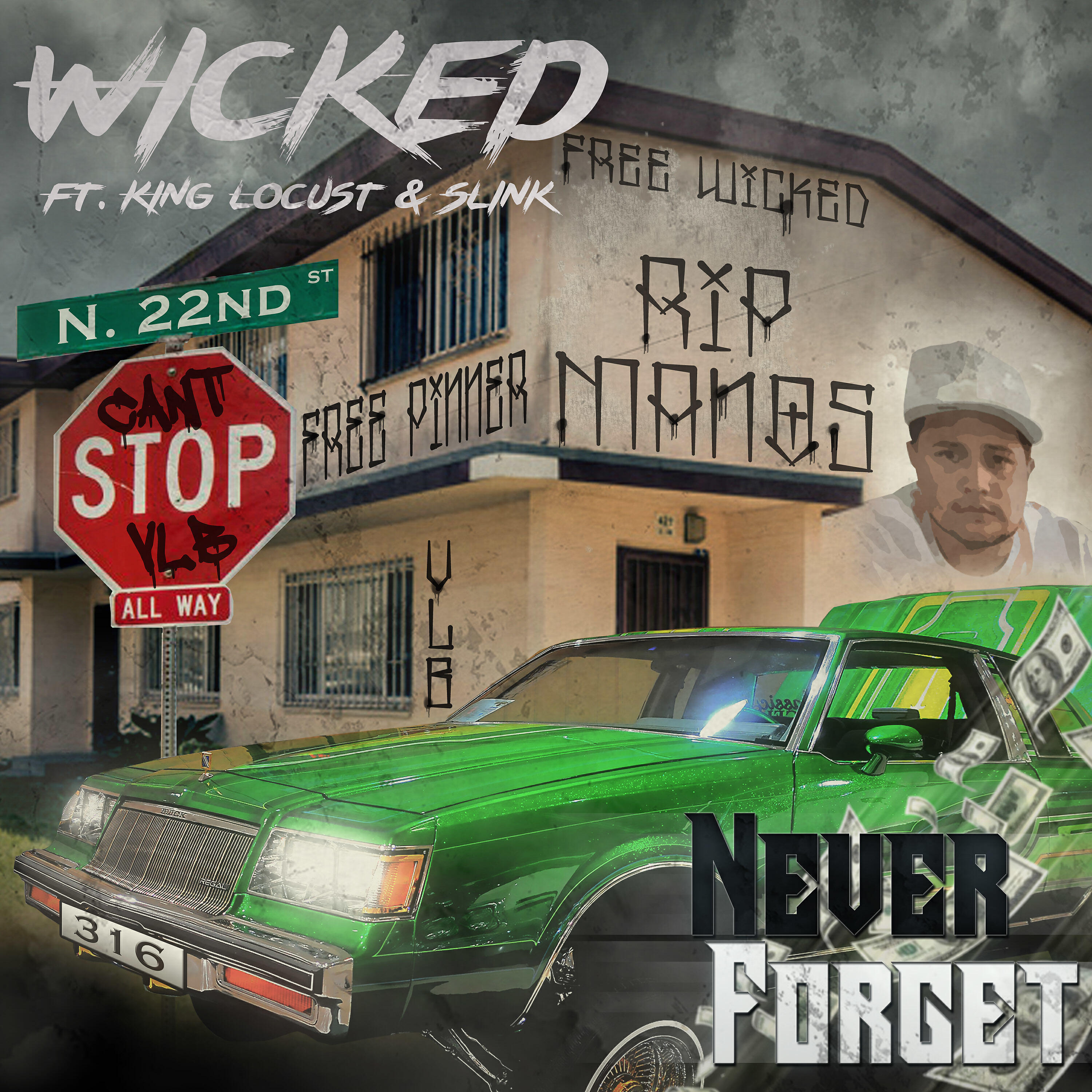 Скачать песню King Locust, Slink, Wicked - Never Forget бесплатно в MP3 для Android и iOS