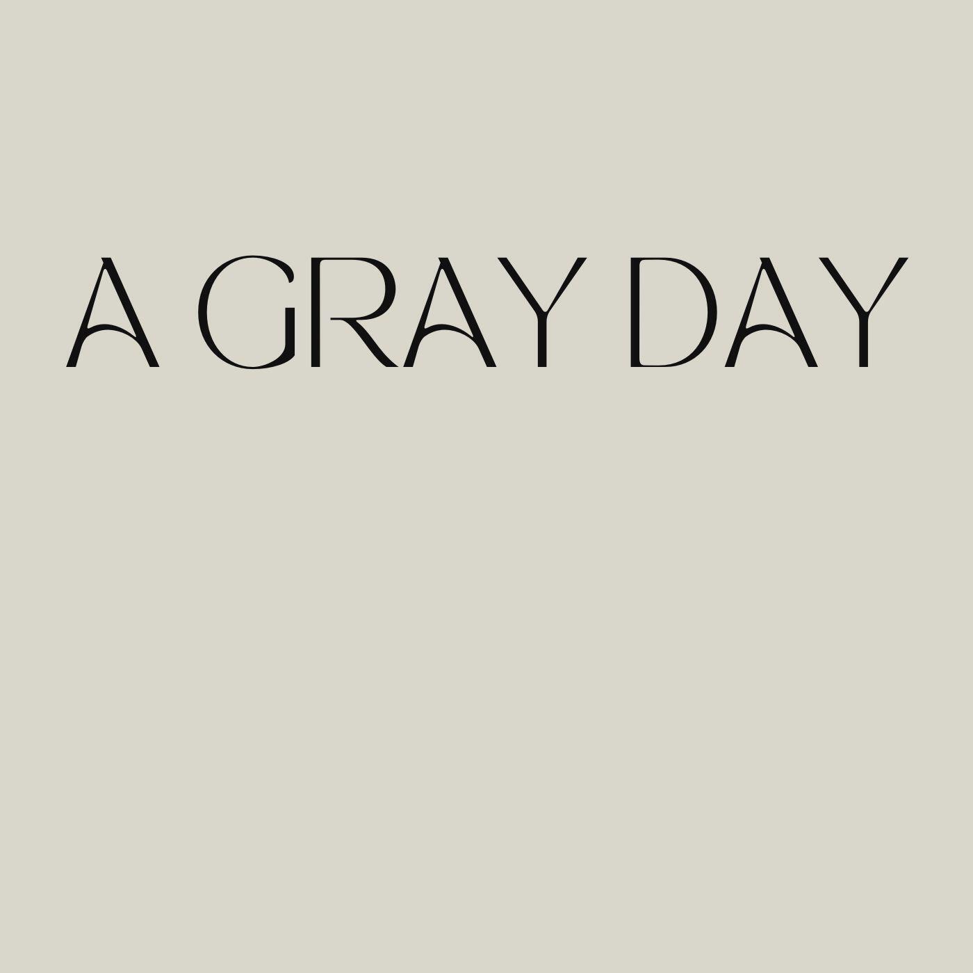 Релиз A Gray day