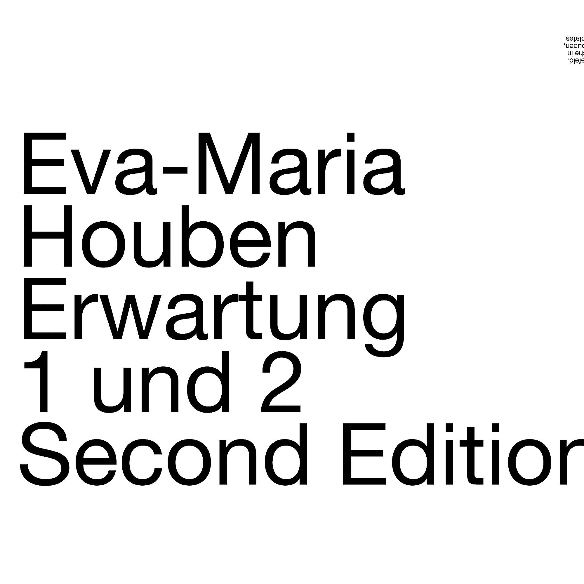 Релиз Erwartung 1 und 2
