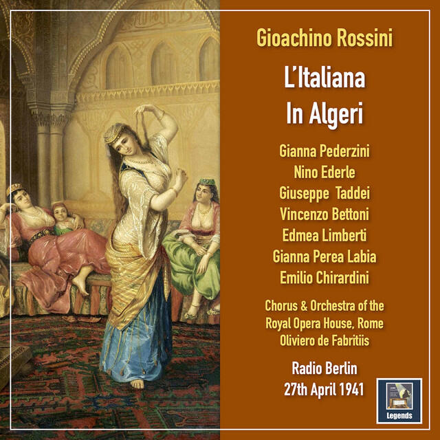 Постер альбома Rossini: L'italiana in Algeri (Excerpts)