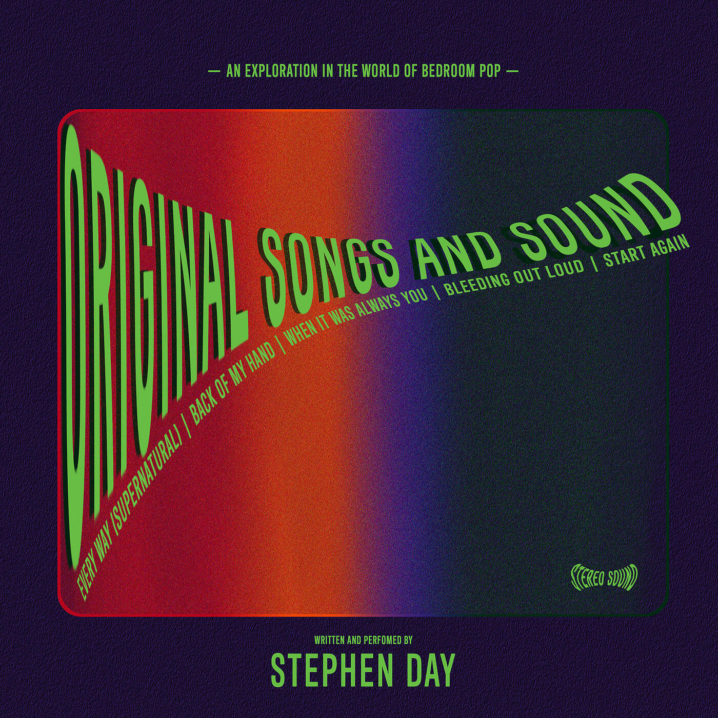 Релиз Original Songs and Sound