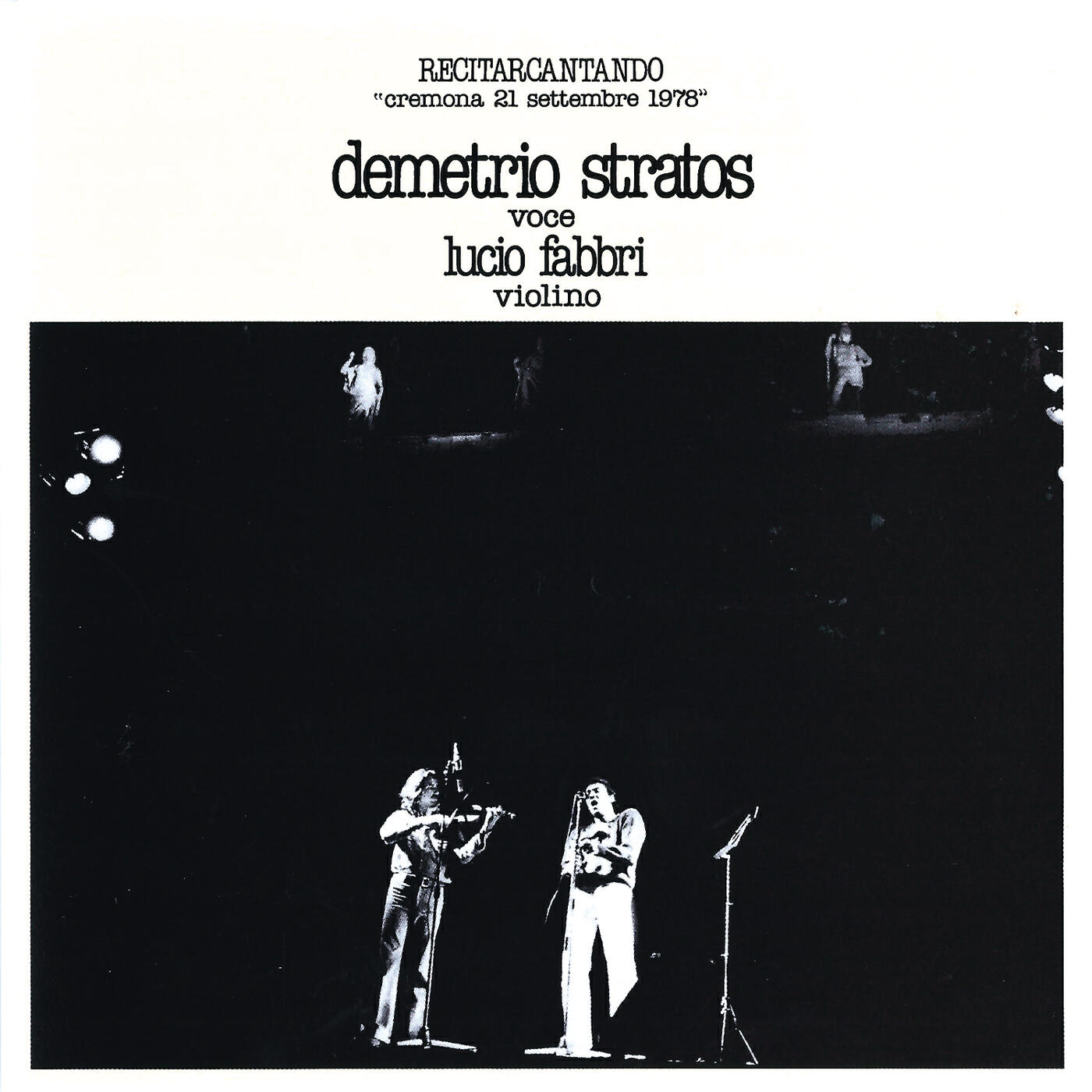 Релиз Recitarcantando (Live)