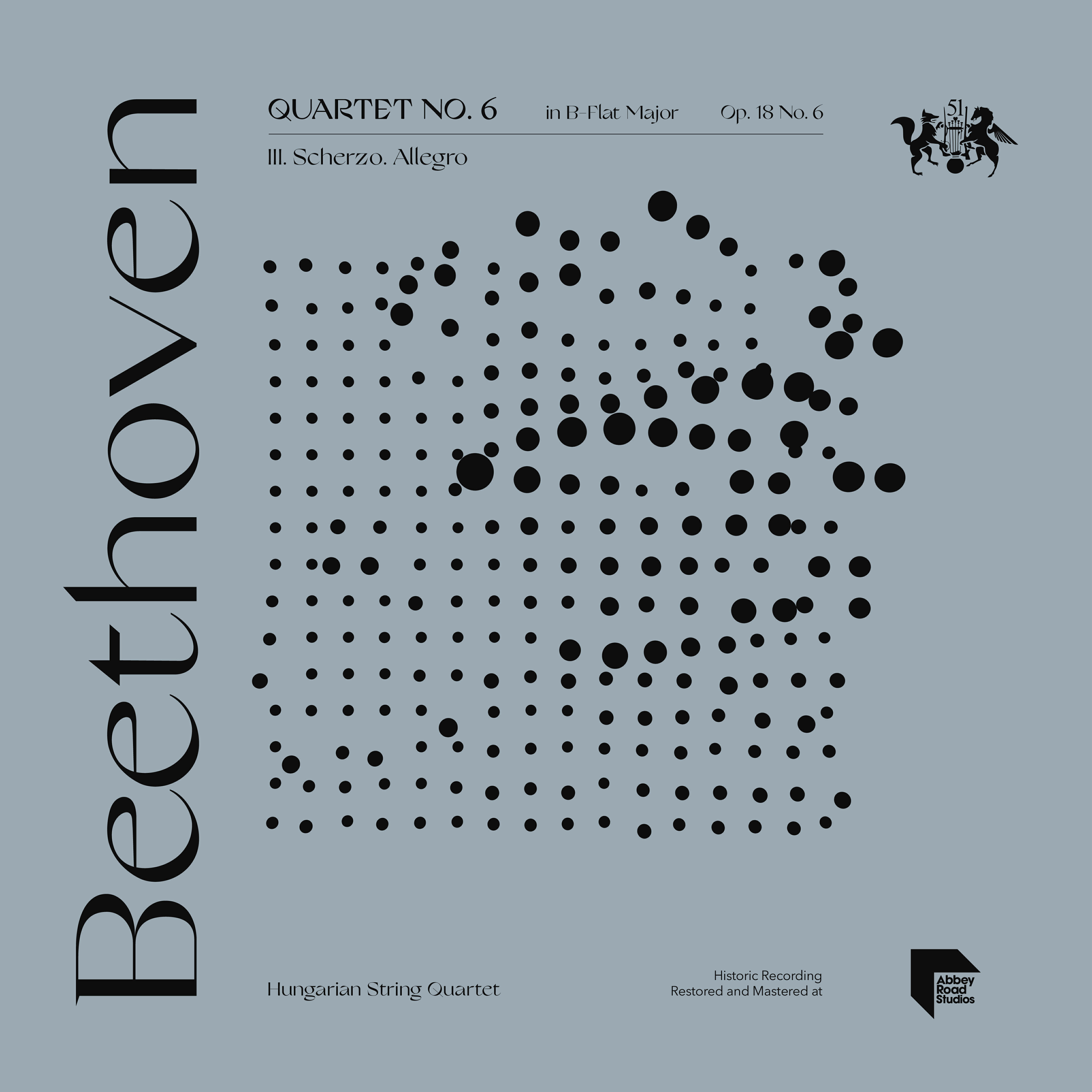Релиз Beethoven: Quartet No. 6 in B-Flat Major, Op. 18 No. 6: III. Scherzo. Allegro