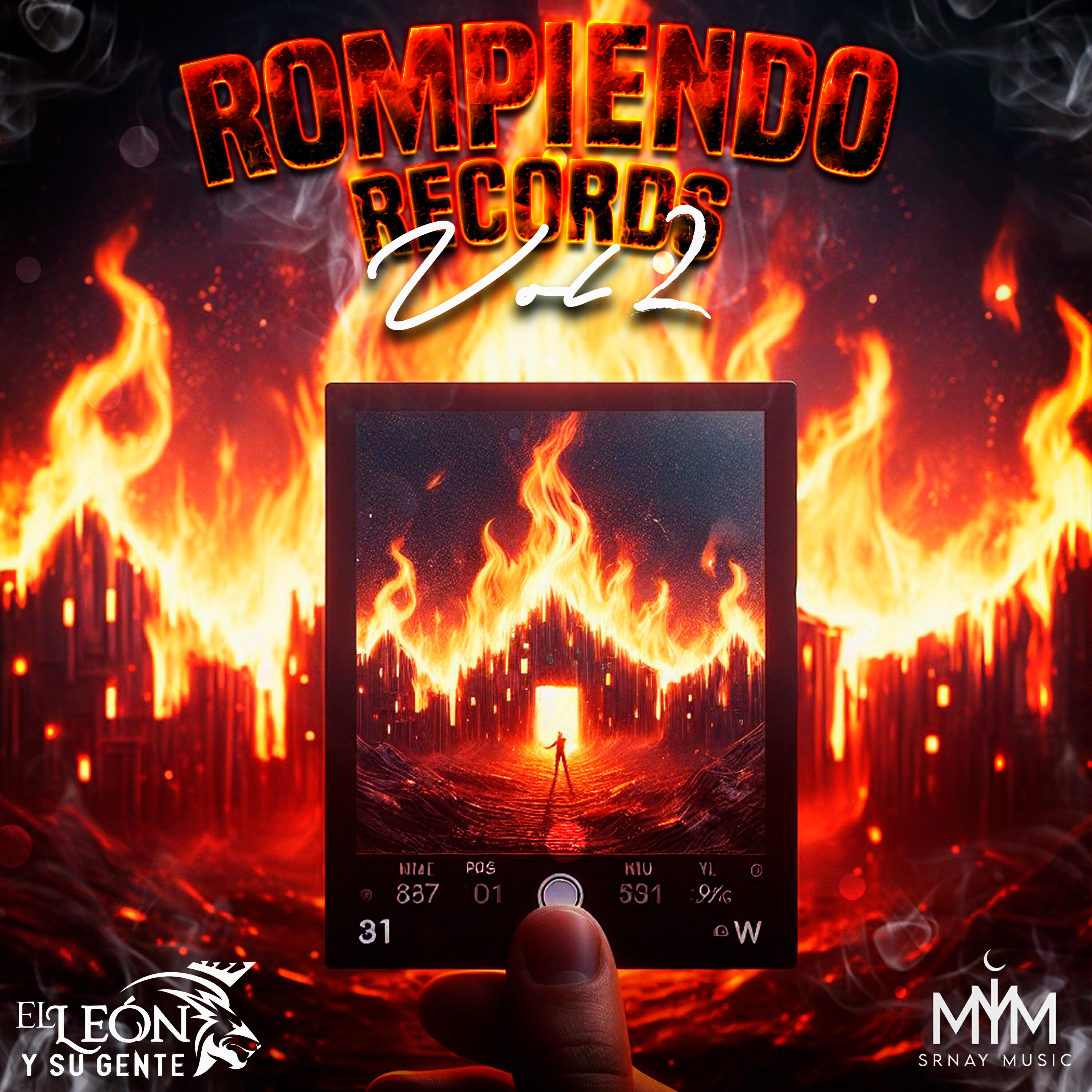Постер альбома Álbum Rompiendo Récords