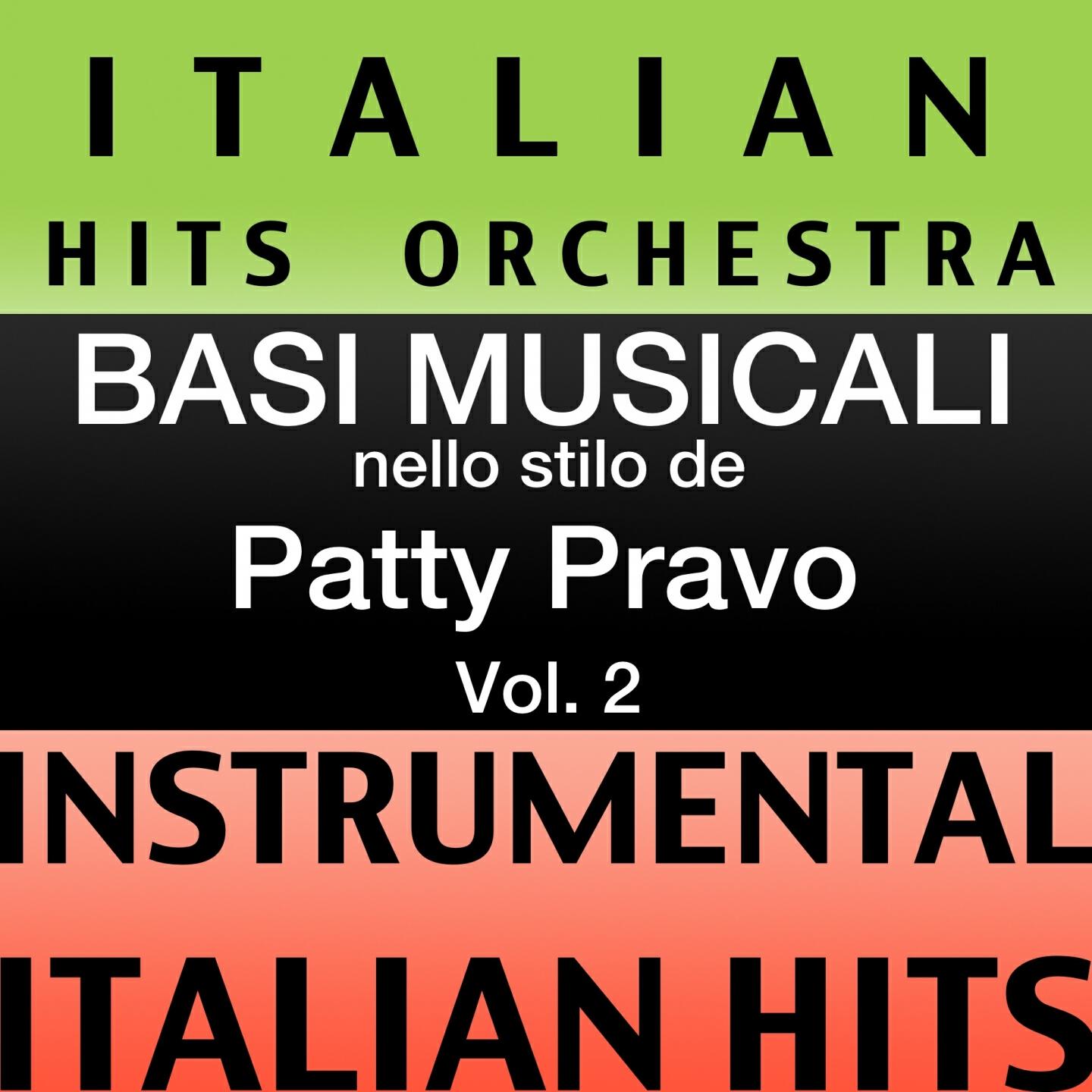 Релиз Basi Musicale Nello Stilo dei Patty Pravo (Instrumental Karaoke Tracks), Vol. 2