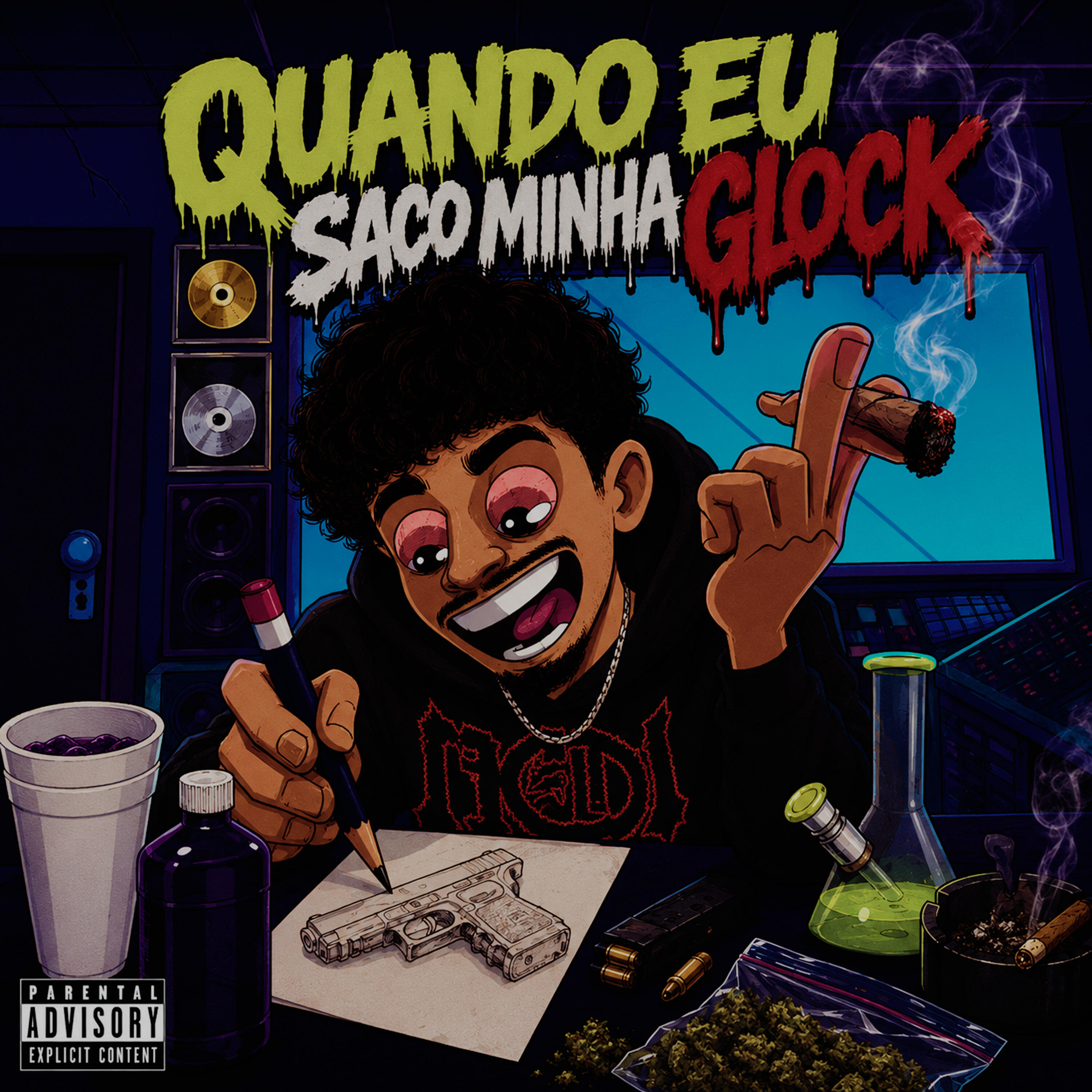 Релиз Quando Eu Saco Minha Glock