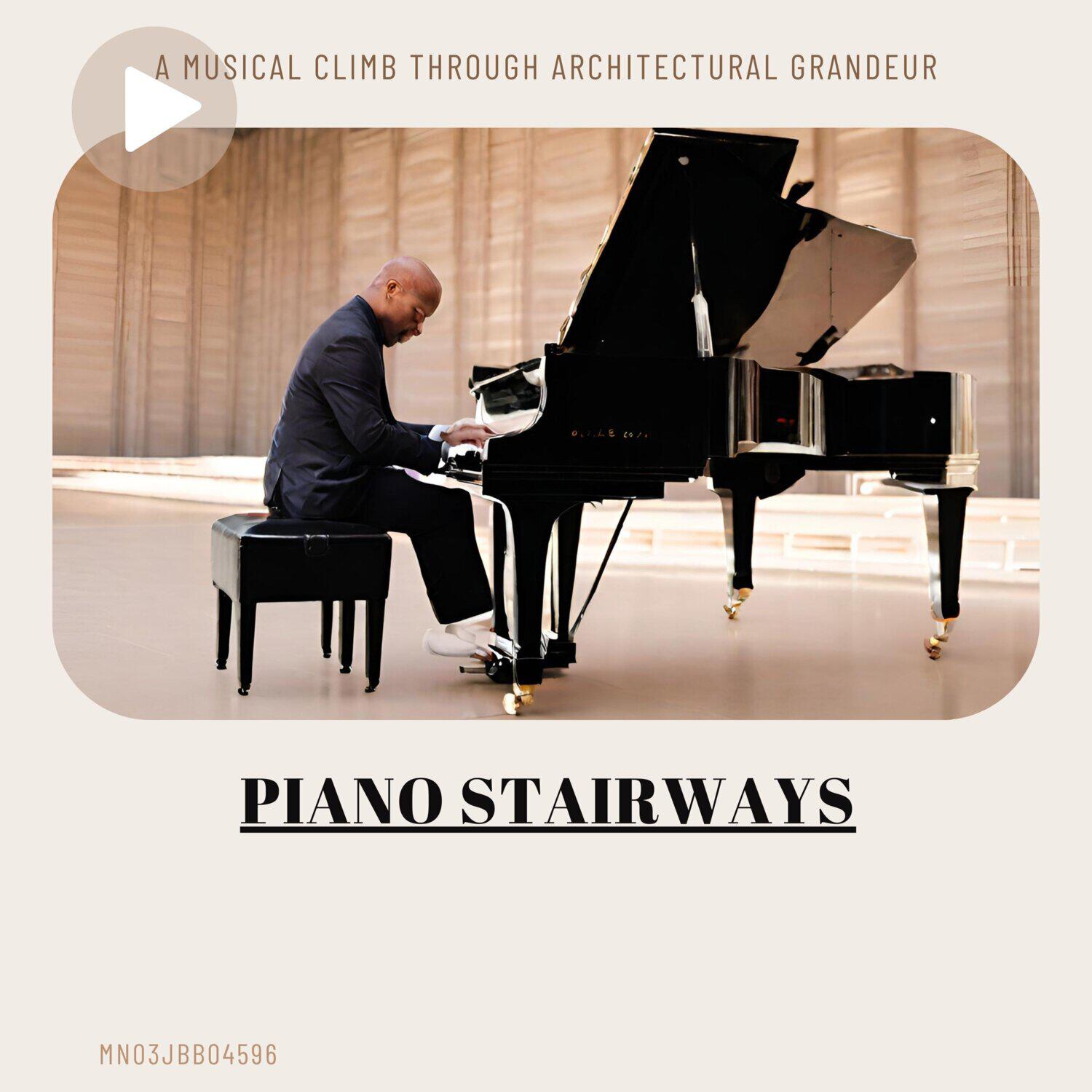 Постер альбома Piano Stairways: A Musical Climb through Architectural Grandeur