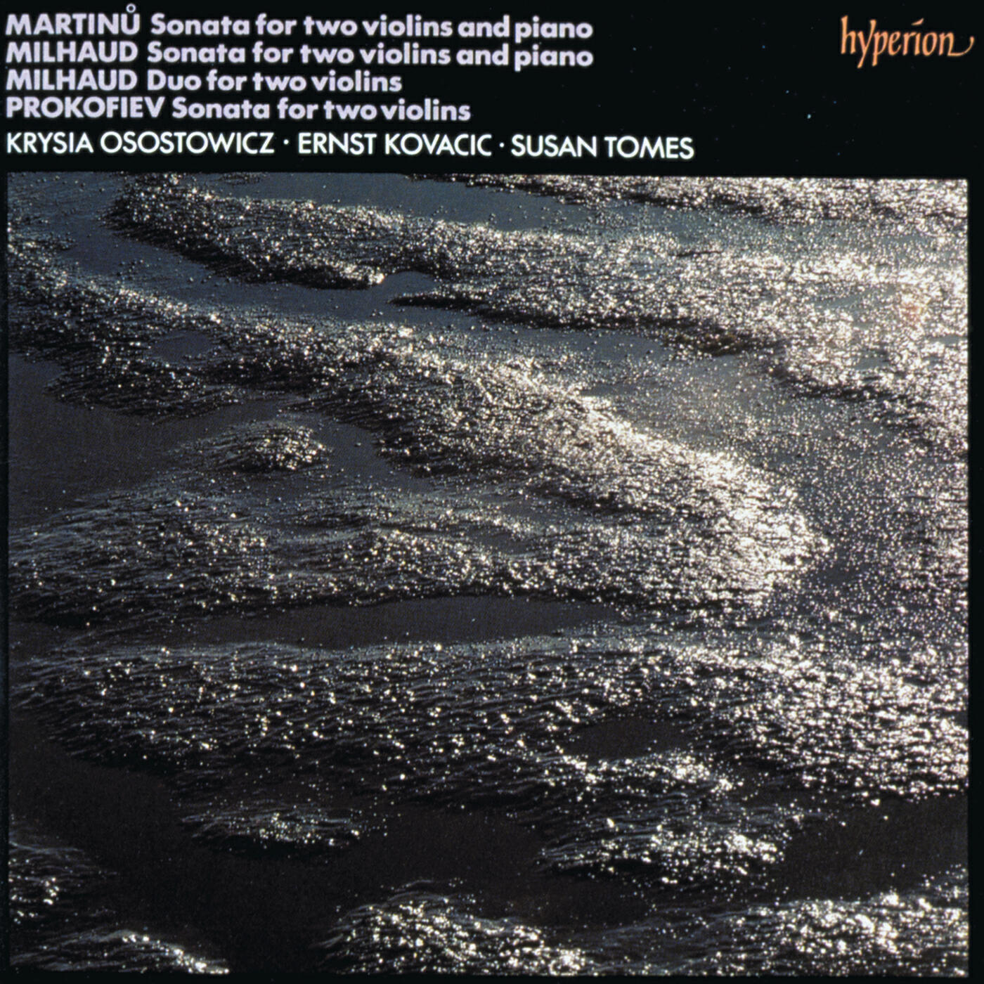 Релиз Milhaud: Sonata & Duo – Prokofiev: Sonata for 2 Violins – Martinů: Sonatina